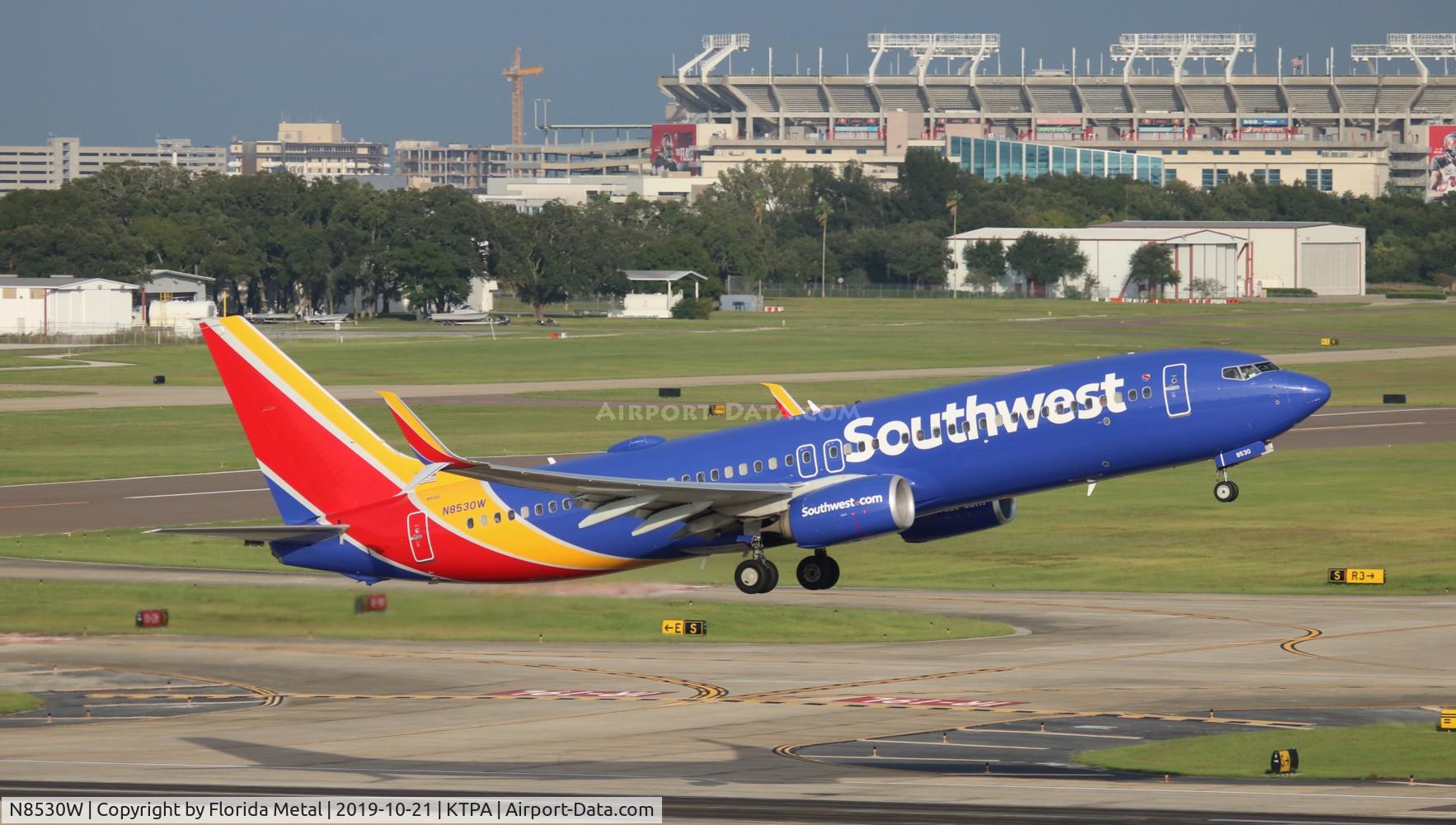 N8530W, 2017 Boeing 737-8H4 C/N 63592, TPA spotting 2019