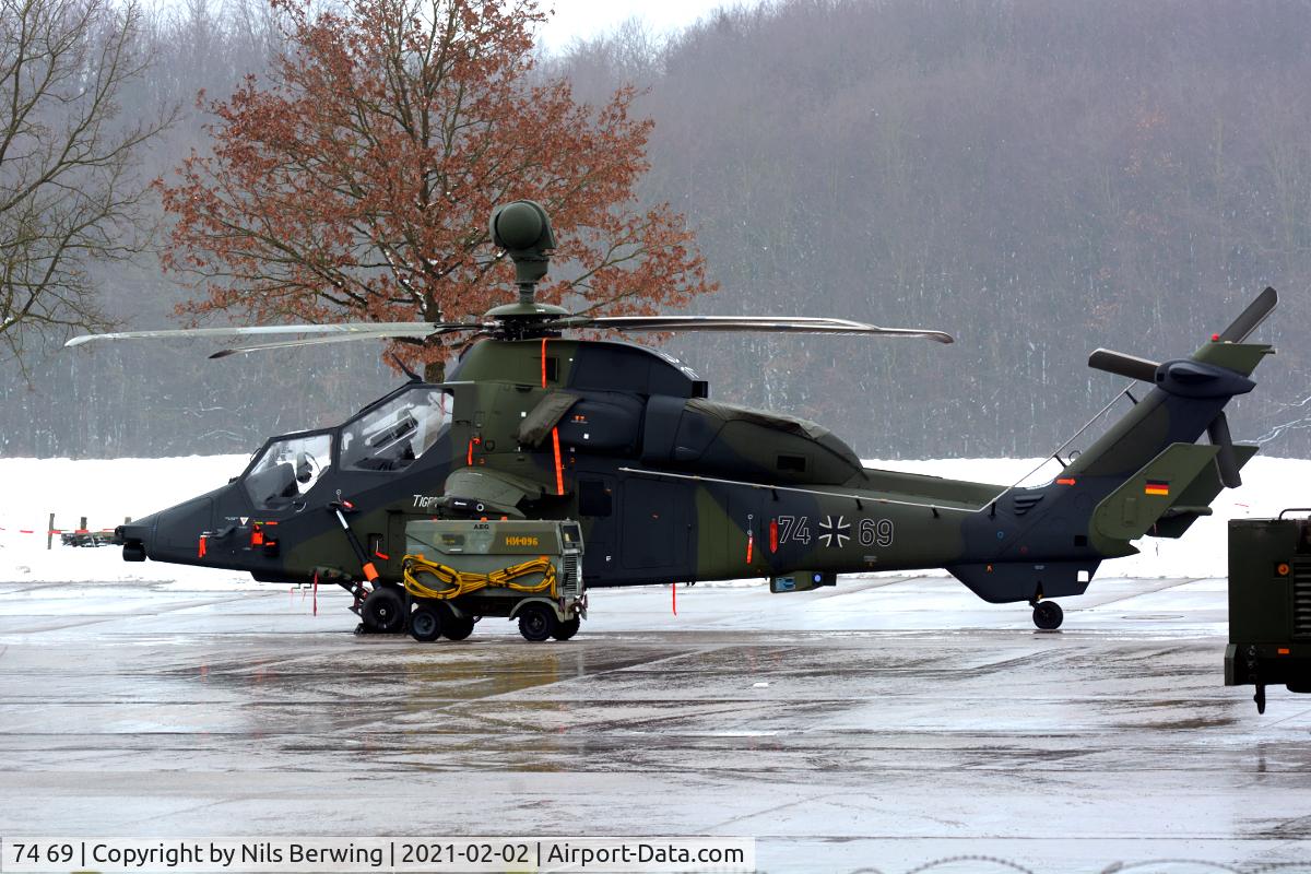 74 69, Eurocopter EC-665 Tiger UHT C/N 1069/UHT69, 74+69