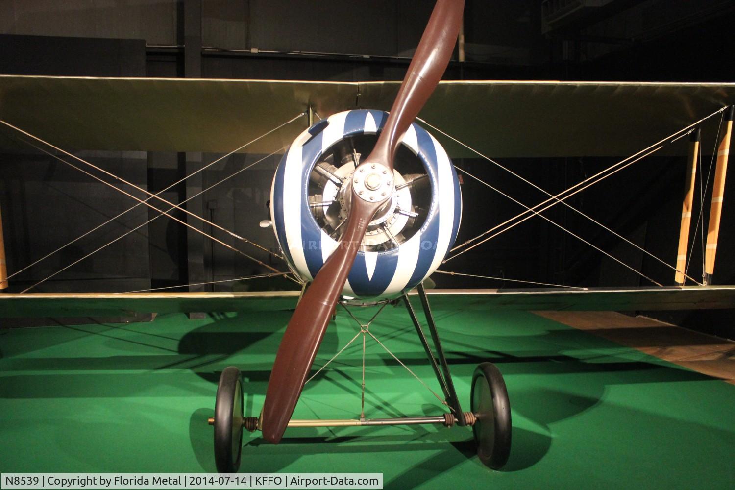 N8539, Nieuport 28 C.1 Replica C/N 7171-2-19, USAF Museum 2014