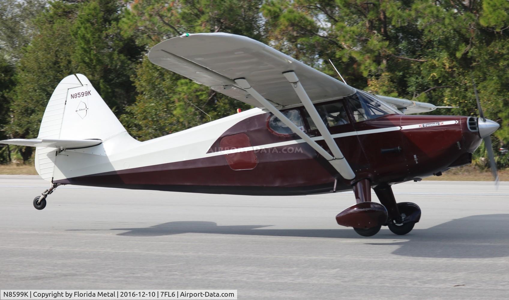 N8599K, 1947 Stinson 108-1 Voyager C/N 108-1599, Spruce Creek 2016