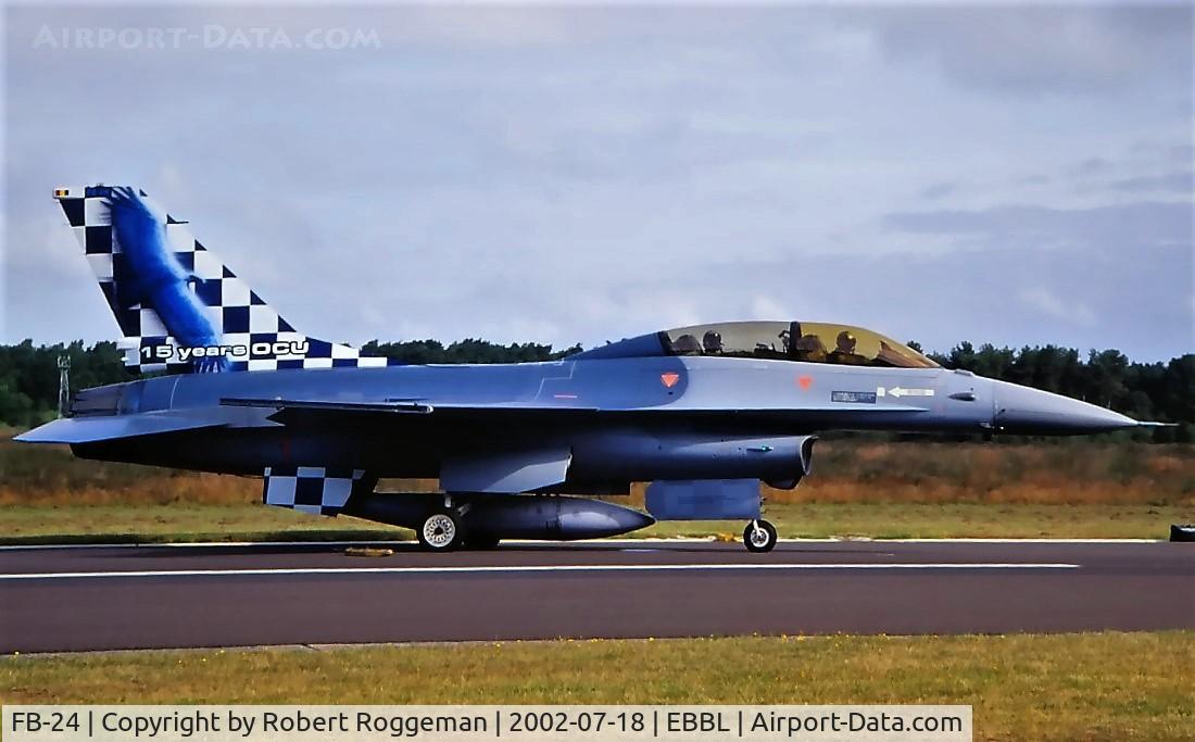 FB-24, General Dynamics F-16BM Fighting Falcon C/N 6J-24, OPEN DAY.15 YEARS OCU.