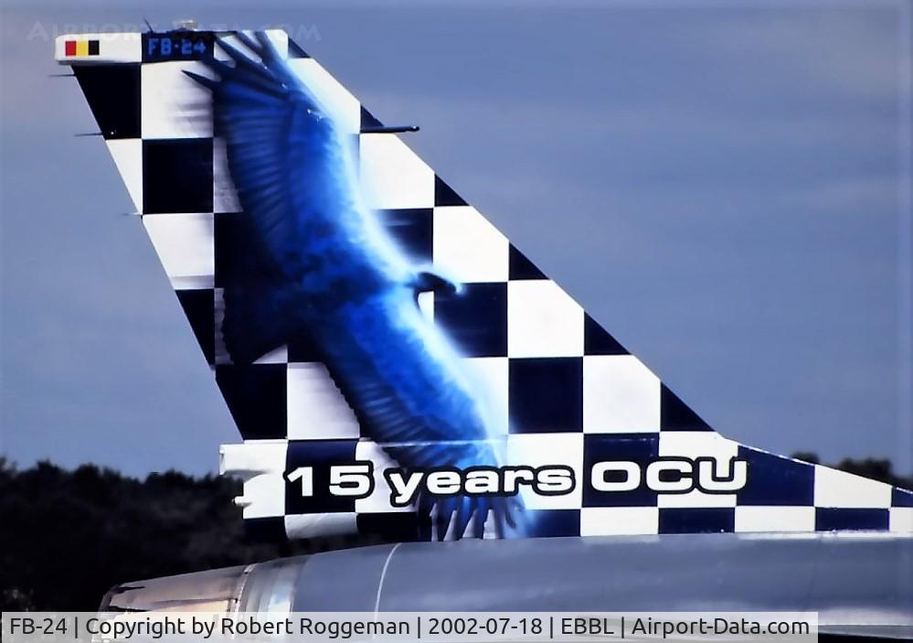 FB-24, General Dynamics F-16BM Fighting Falcon C/N 6J-24, OPEN DAY.15 YEARS OCU.