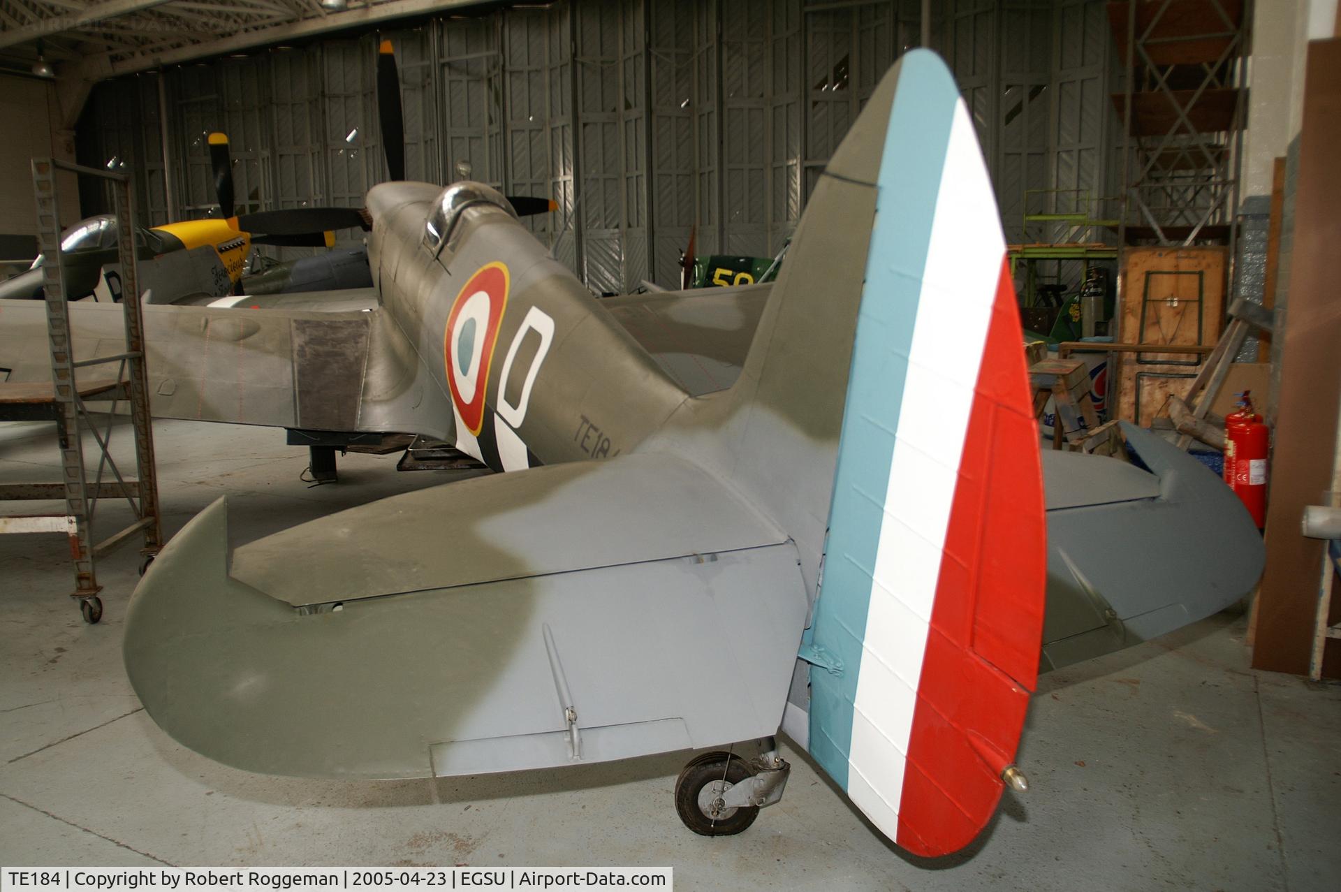 TE184, 1945 Supermarine 361 Spitfire LF.XVIe C/N CBAF.IX.4394, FRENCH COLORS.D. Imperial War Museum, Duxford.