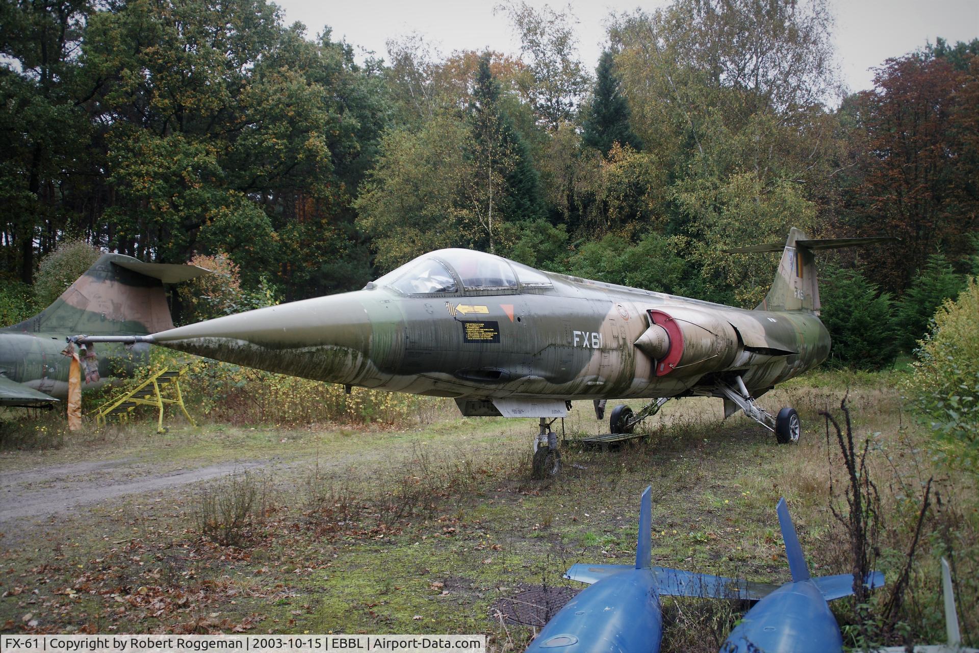 FX-61, Lockheed F-104G Starfighter C/N 683-9104, PRESERVED.FUSELAGE.