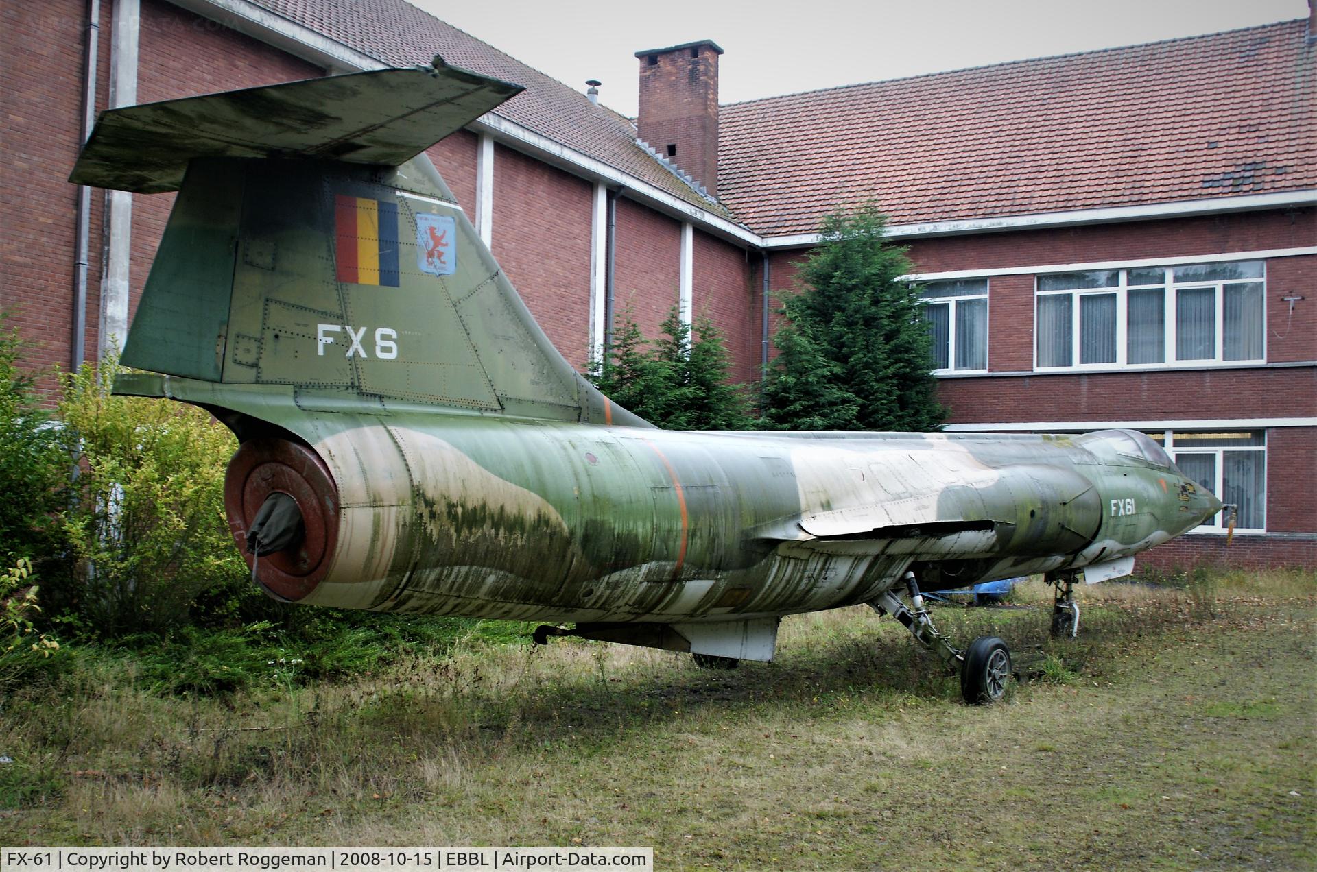 FX-61, Lockheed F-104G Starfighter C/N 683-9104, PRESERVED.FUSELAGE.