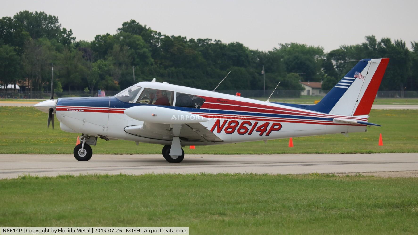 N8614P, 1964 Piper PA-24-260 Comanche C/N 24-4065, EAA OSH 2019