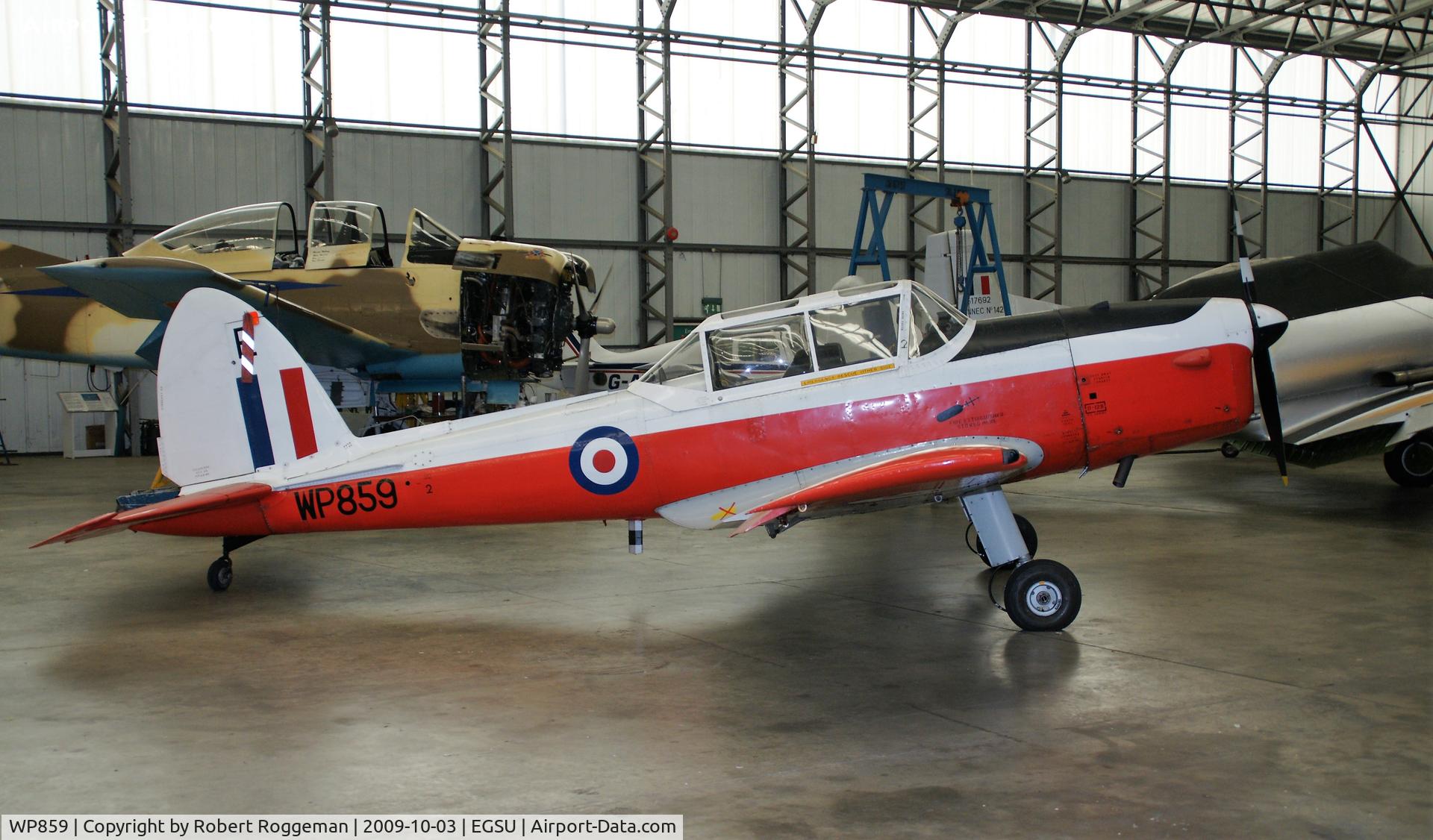 WP859, 1952 De Havilland DHC-1 Chipmunk T.10 C/N C1/0744, Imperial War Museum, Duxford.