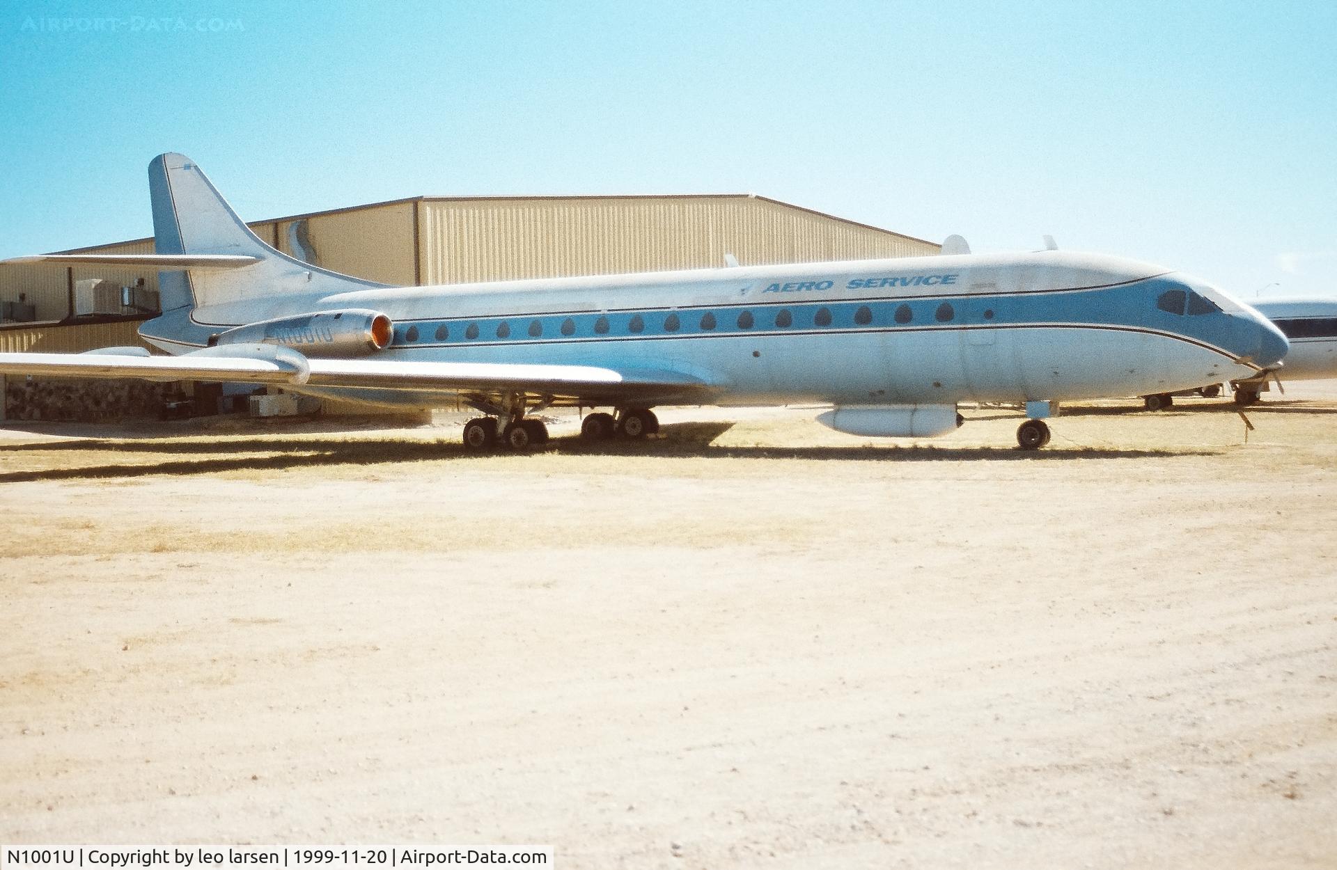 N1001U, 1961 Sud Aviation SE-210 Caravelle VI-R C/N 86, Pima Air Museum 20.11.1999