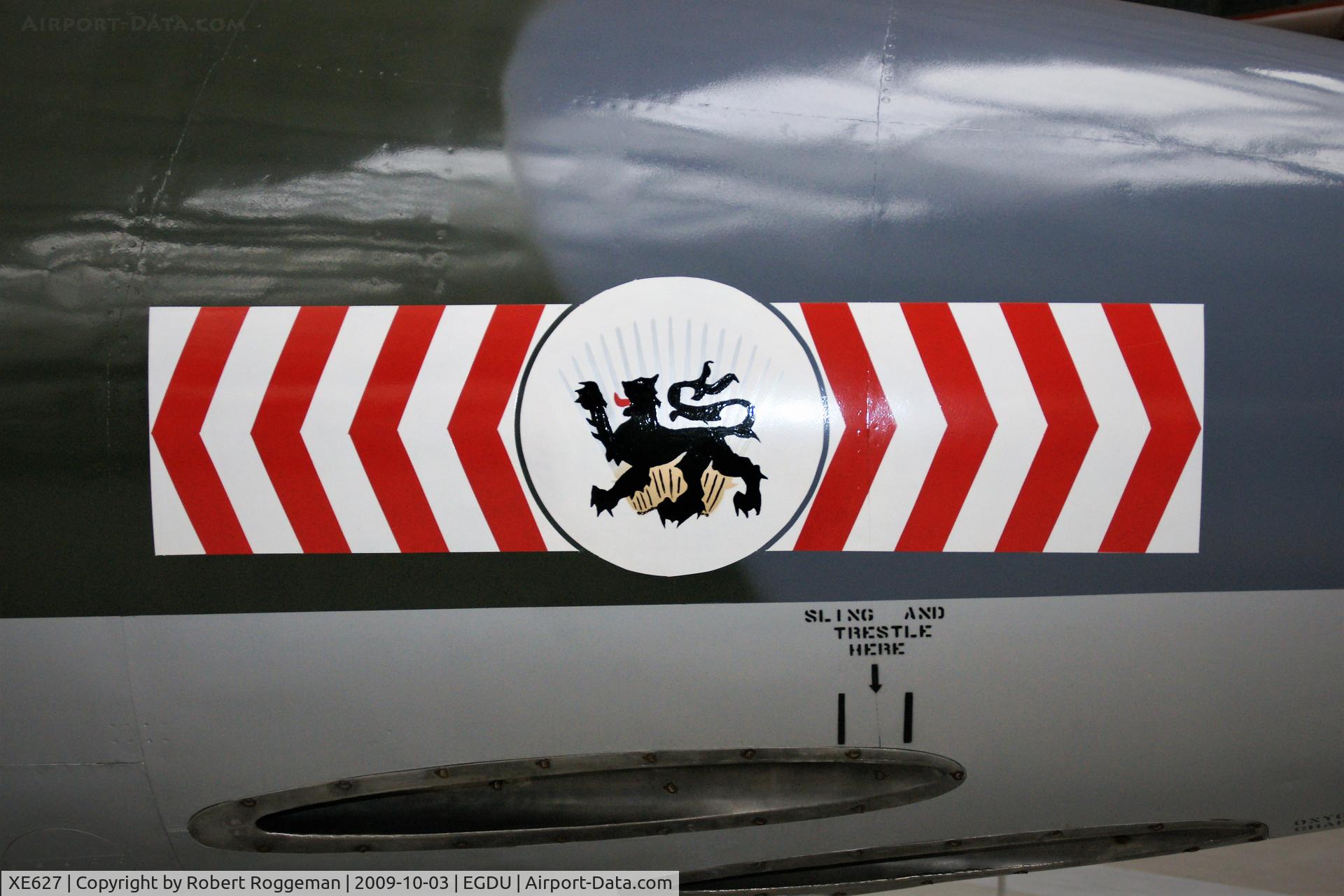 XE627, 1956 Hawker Hunter F.6A C/N 41H/679979, PRESERVED. Imperial War Museum, Duxford.