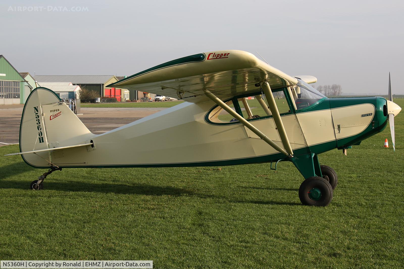 N5360H, 1949 Piper PA-16 Clipper C/N 16-167, at ehmz