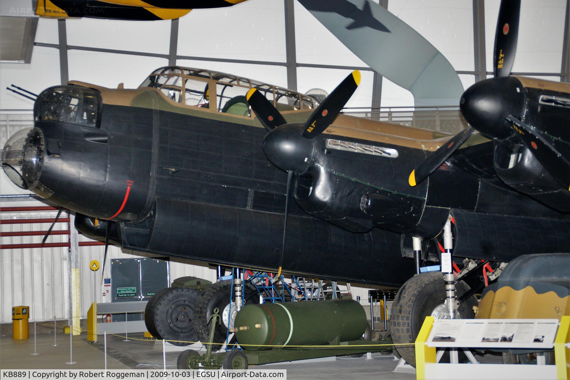KB889, Avro 683 Lancaster B10 C/N KB889, PRESERVED.NA I. Imperial War Museum, Duxford.