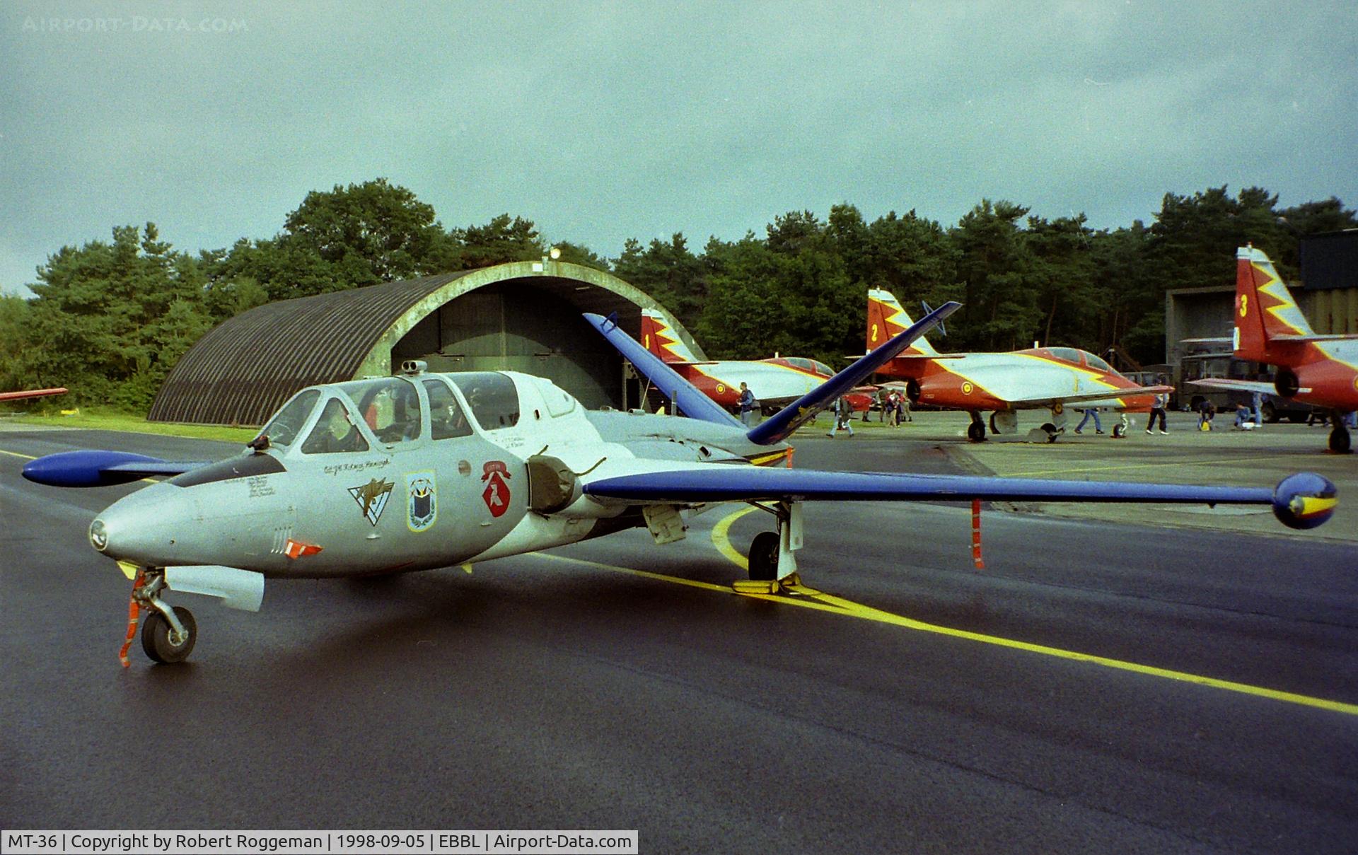 MT-36, Fouga CM-170R Magister C/N 293, OPEN DAY.SPECIAL COLORS  DEMO.50 YEARS.