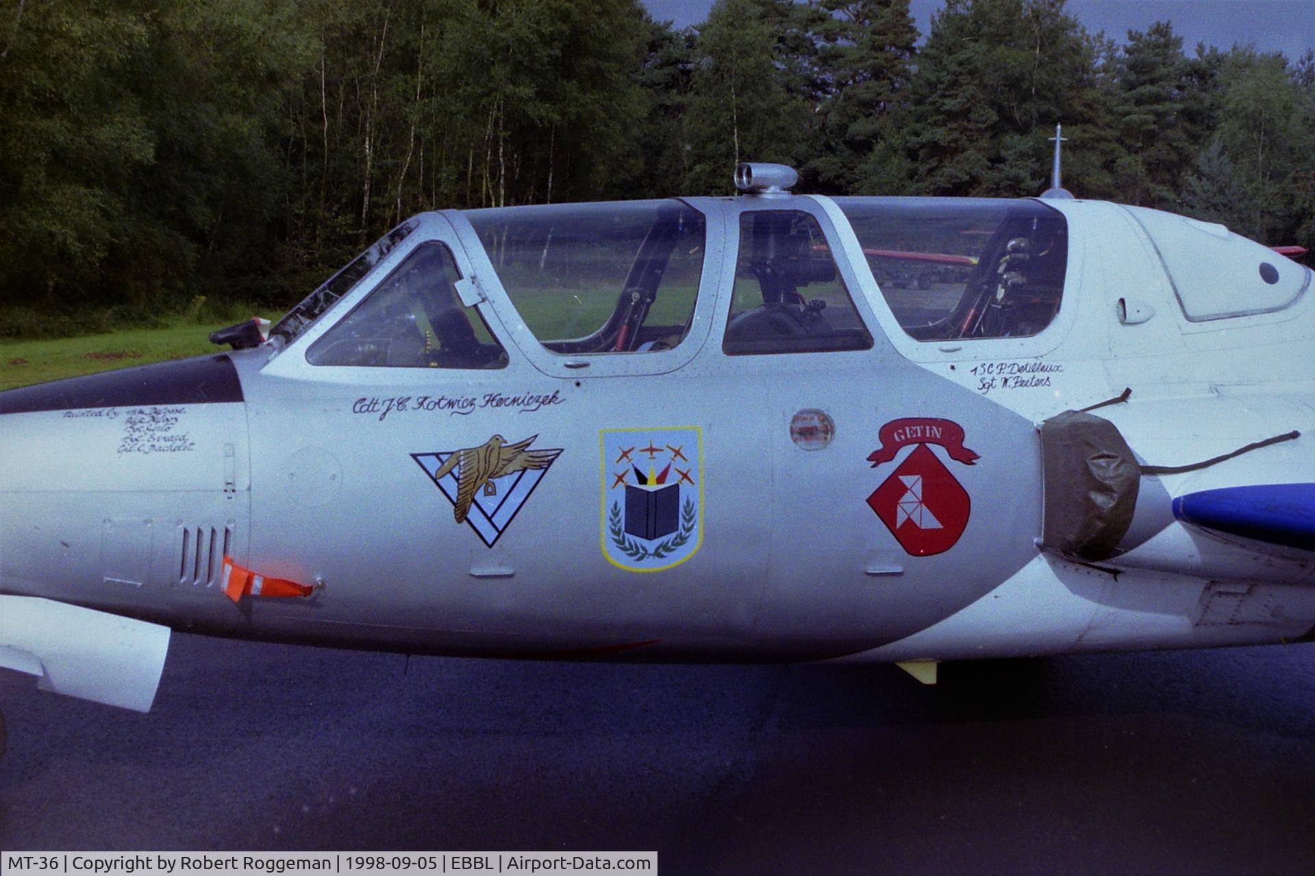 MT-36, Fouga CM-170R Magister C/N 293, OPEN DAY.SPECIAL COLORS  DEMO.50 YEARS.