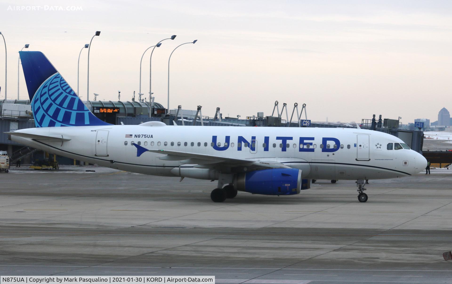 N875UA, 2004 Airbus A319-132 C/N 2200, Airbus A319-132