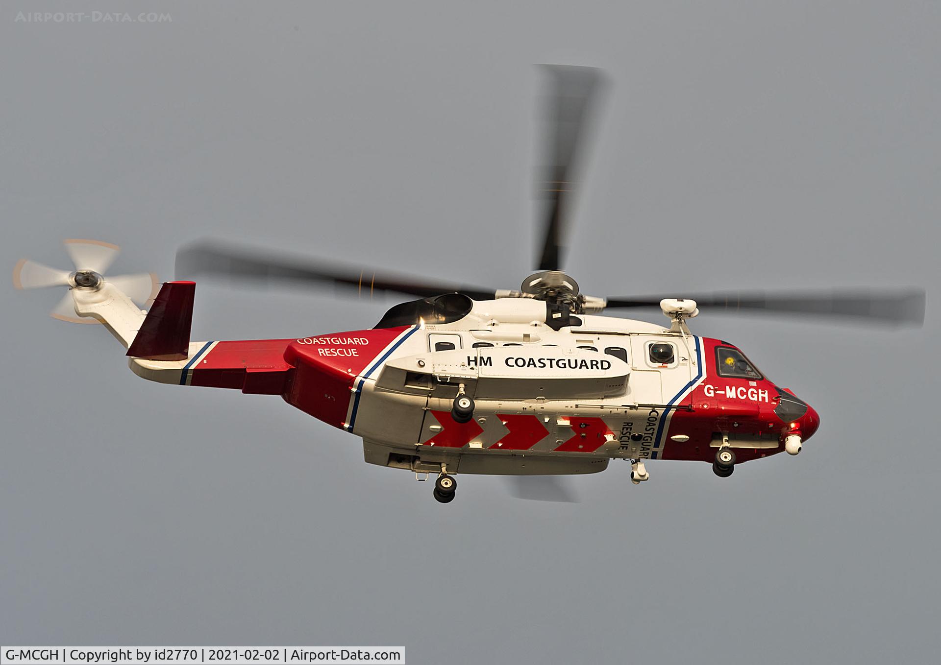 G-MCGH, 2014 Sikorsky S-92A C/N 920234, Coastguard 936 on NAVEX Mid Wales