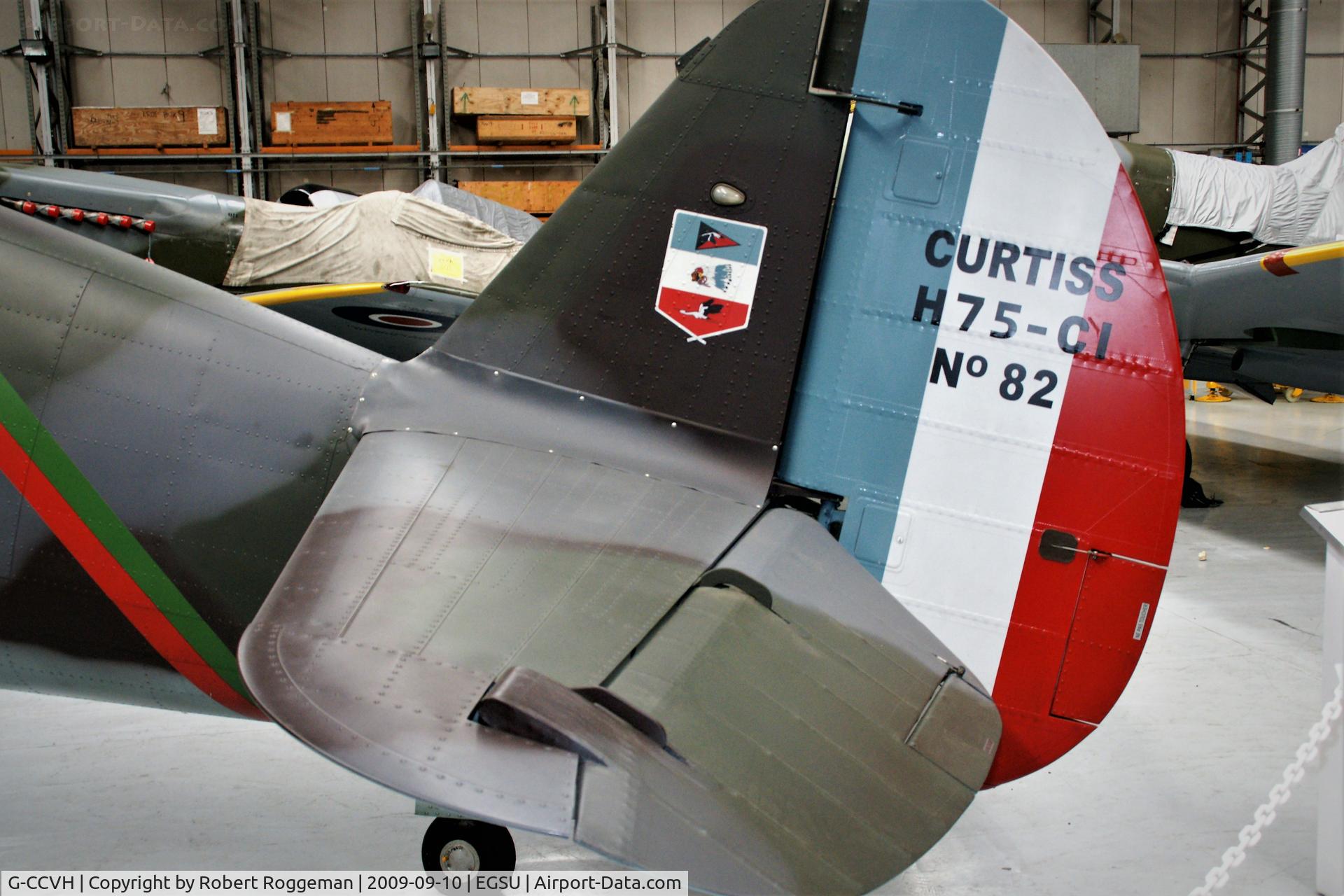 G-CCVH, 1939 Curtiss H-75A-1 C/N 12881, Imperial War Museum, Duxford. FIGHTER COLLECTION.