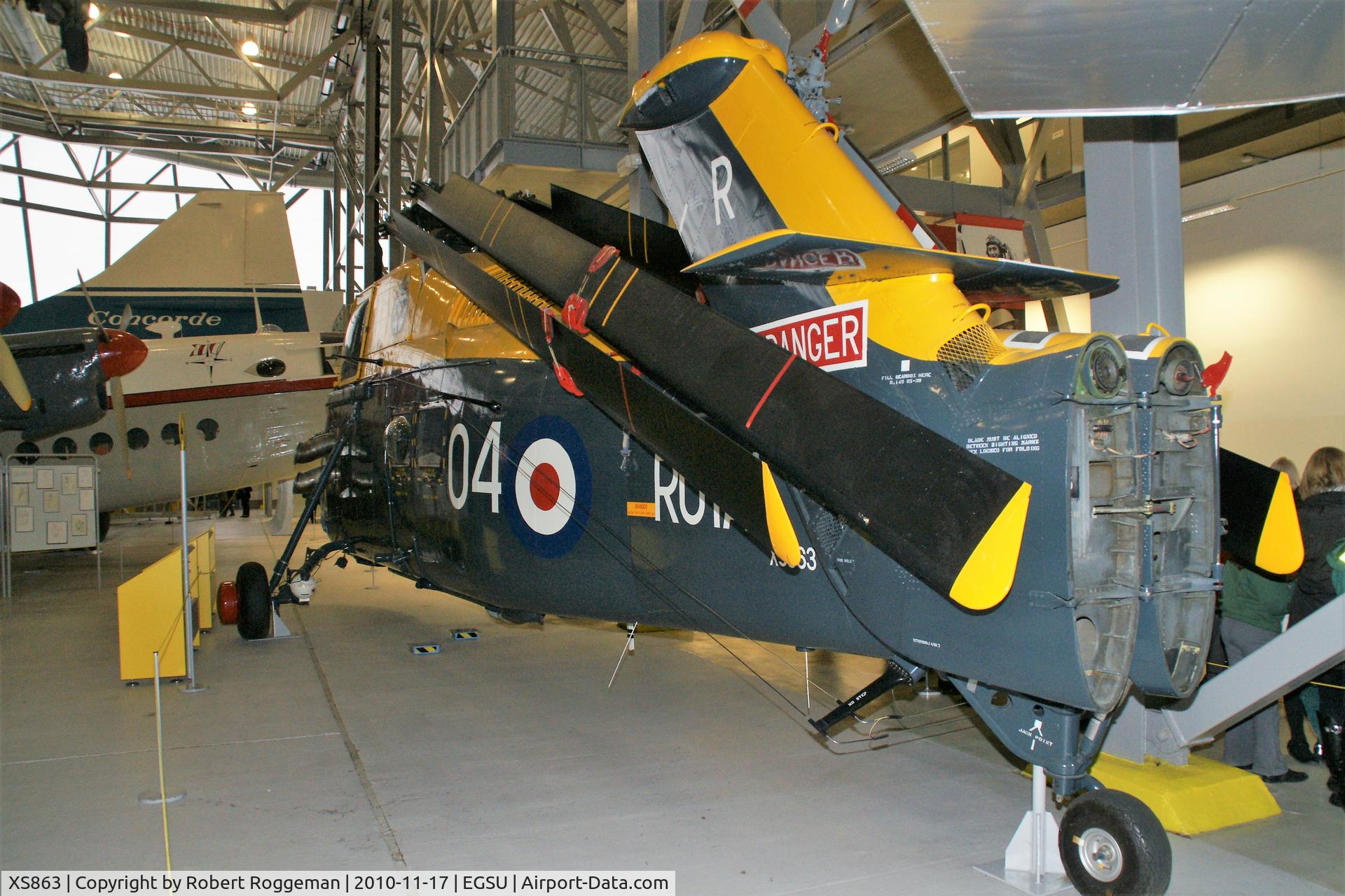 XS863, 1965 Westland Wessex HAS.1 C/N WA243, PRESERVED. Imperial War Museum, Duxford.