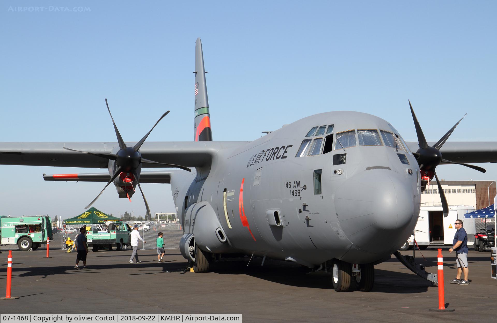 07-1468, 2008 Lockheed Martin C-130J-30 Super Hercules C/N 382-5594, note the propellers set to 0