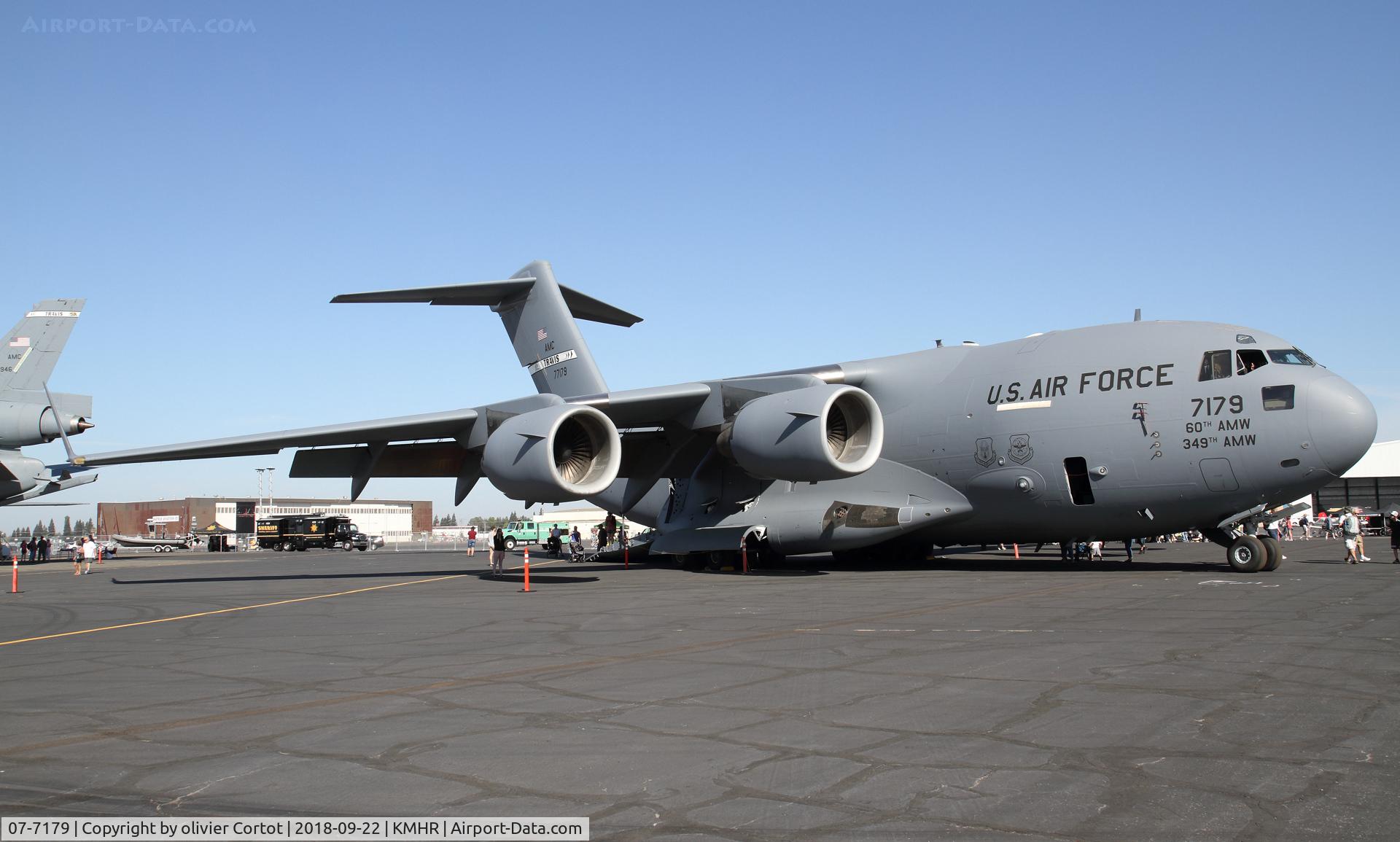 07-7179, 2007 Boeing C-17A Globemaster III C/N P-179, 2018 airshow