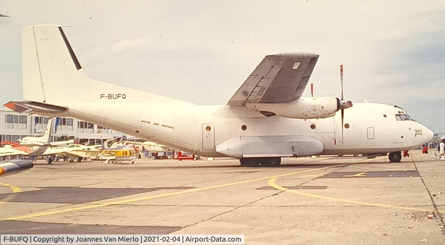 F-BUFQ, Transall C-160P C/N F.47, Scan from slide Le Bourget