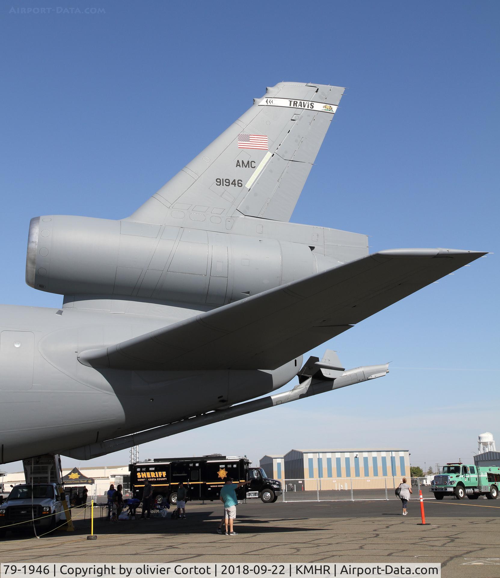79-1946, 1979 McDonnell Douglas KC-10A Extender C/N 48206, tail details