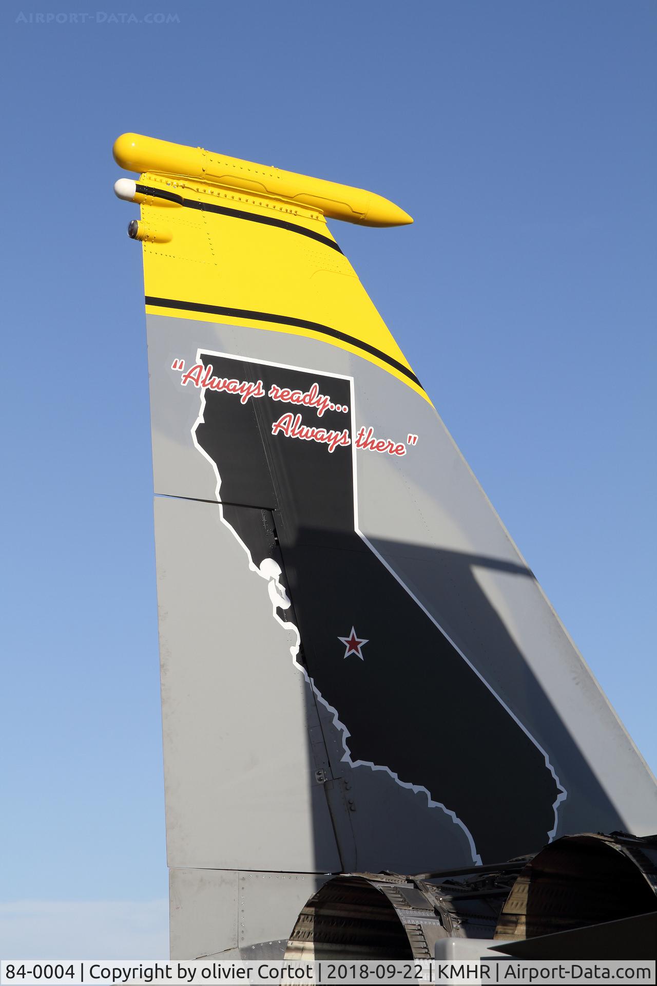 84-0004, 1984 McDonnell Douglas F-15C Eagle C/N 0912/C307, 2018 airshow