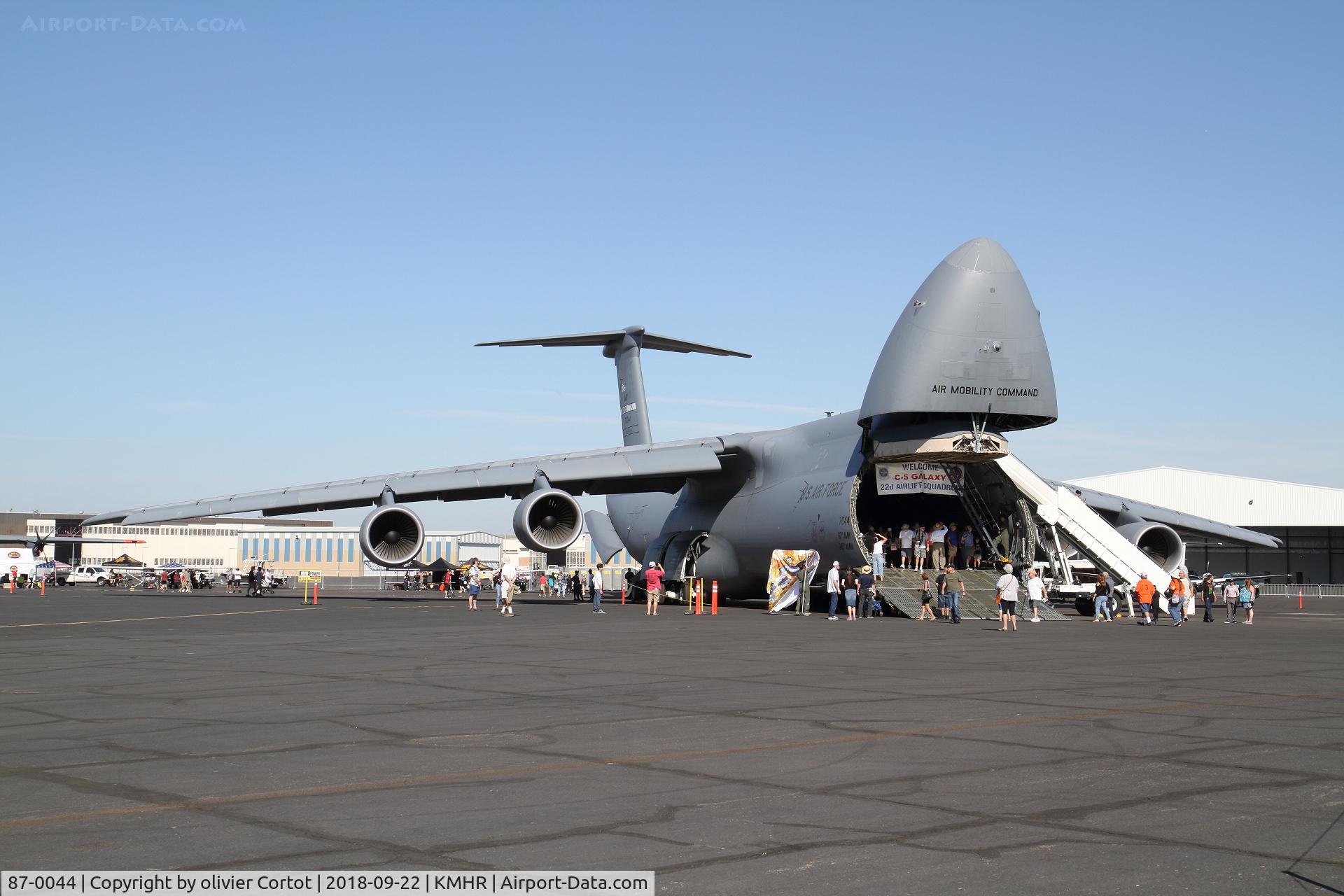 87-0044, 2013 Lockheed C-5M Super Galaxy C/N 500-0130, airshow static display
