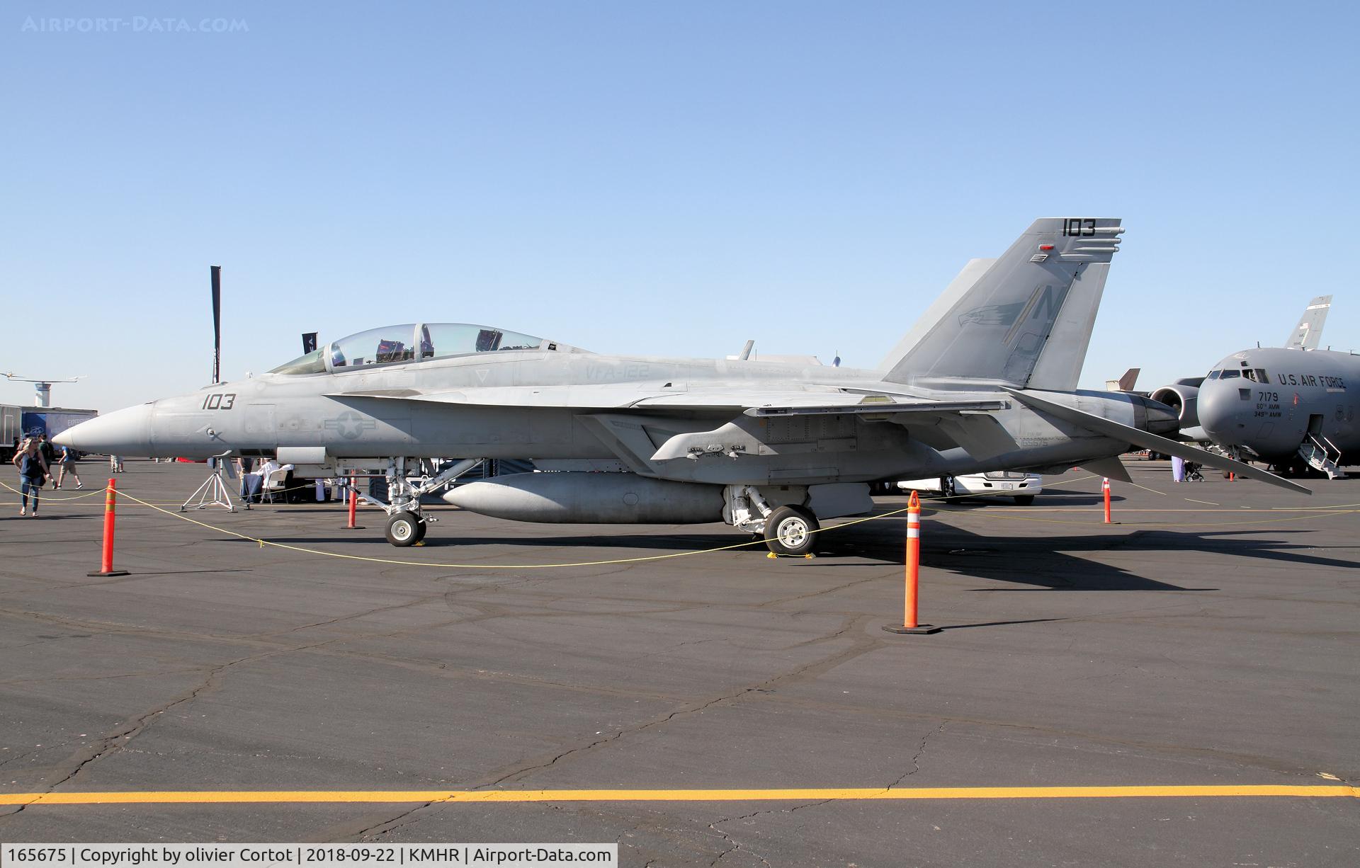 165675, Boeing F/A-18F Super Hornet C/N 1510, 2018 airshow