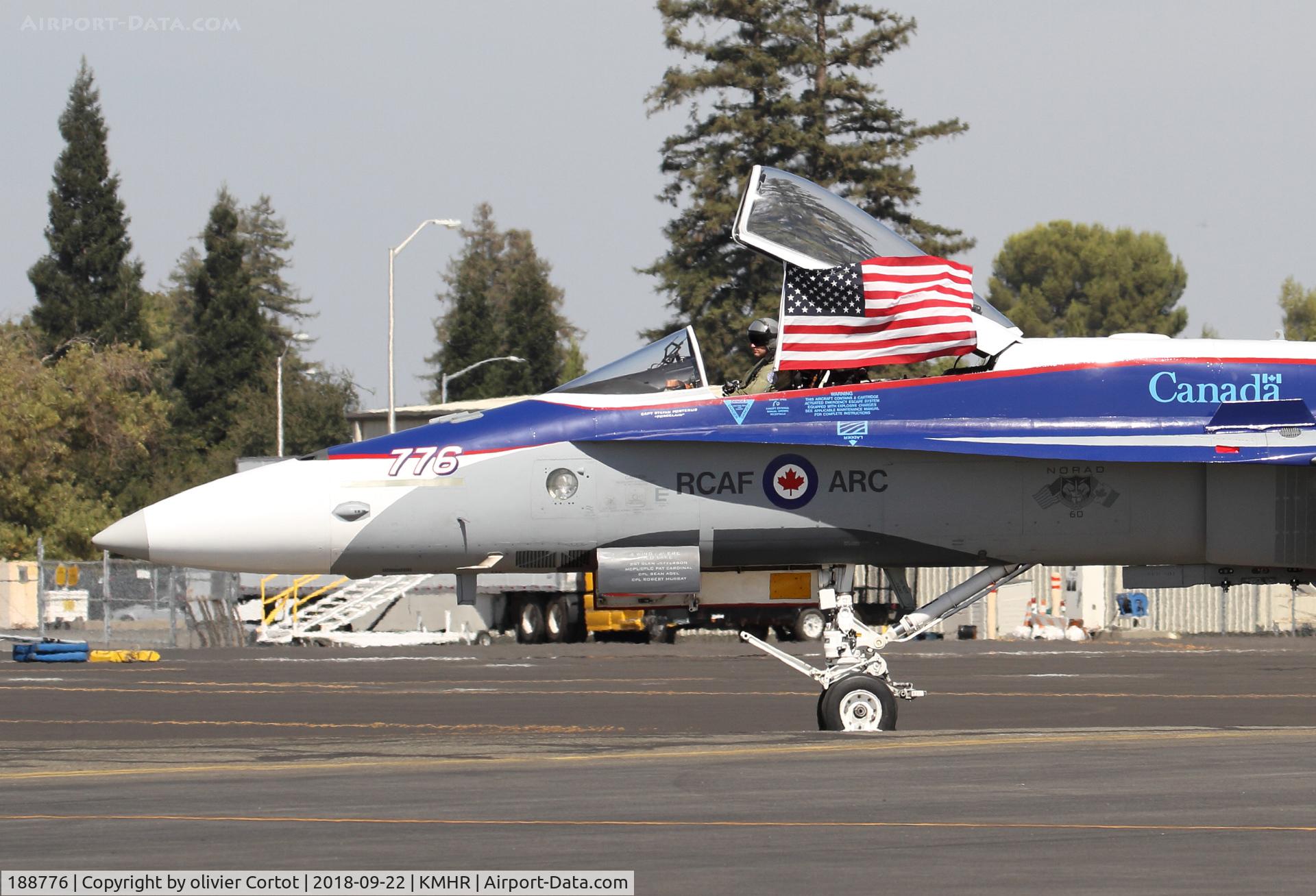 188776, 1987 McDonnell Douglas CF-188A Hornet C/N 0525/A435, 2018 airshow
