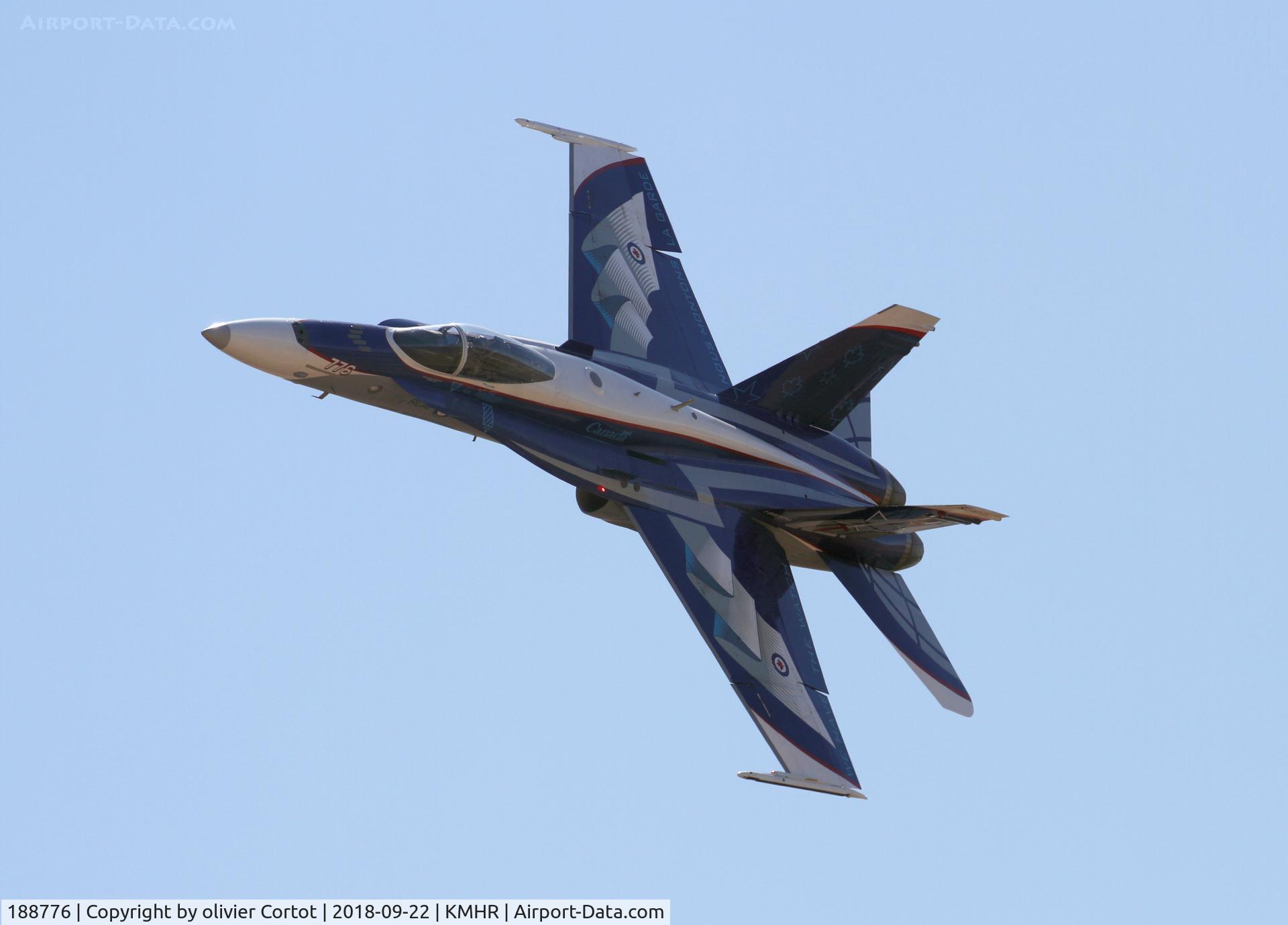 188776, 1987 McDonnell Douglas CF-188A Hornet C/N 0525/A435, 2018 airshow