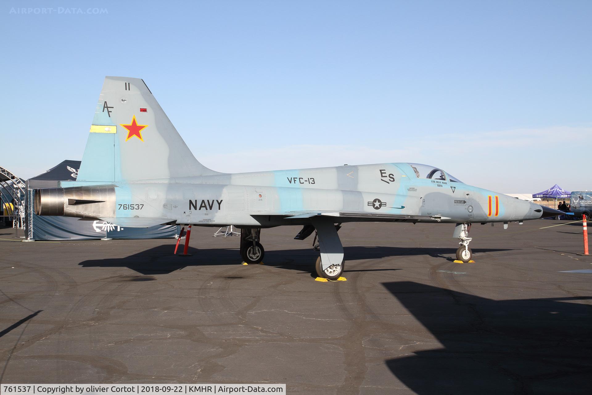 761537, Northrop F-5N Tiger II C/N L.1012, static display, 2018