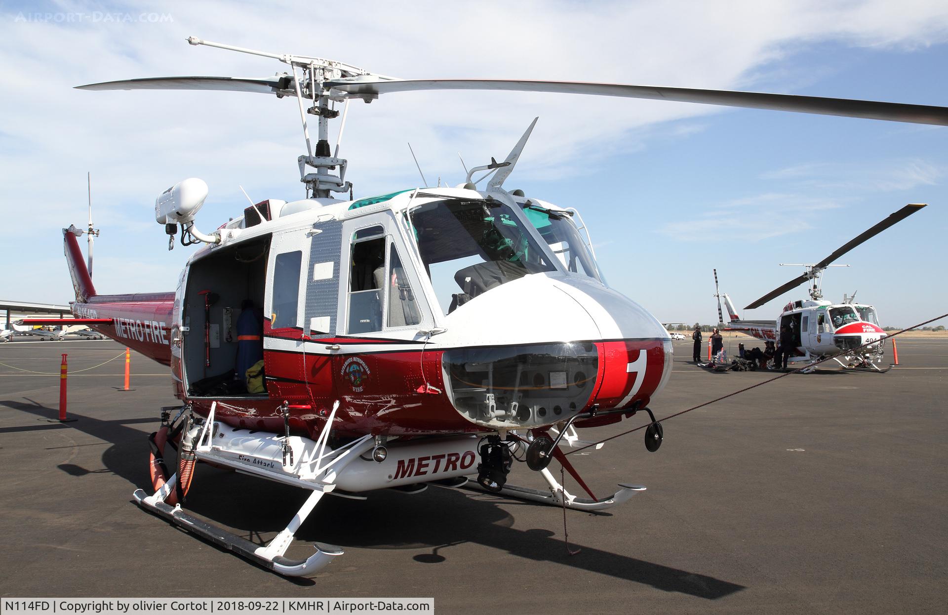 N114FD, Bell UH-1H Iroquois C/N 13257 (72-21558), 2018 airshow
