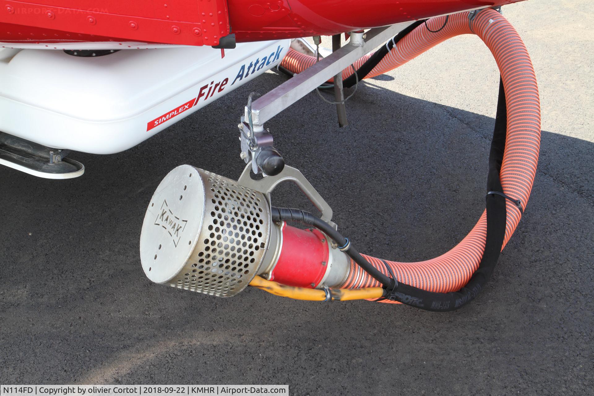 N114FD, Bell UH-1H Iroquois C/N 13257 (72-21558), the pump