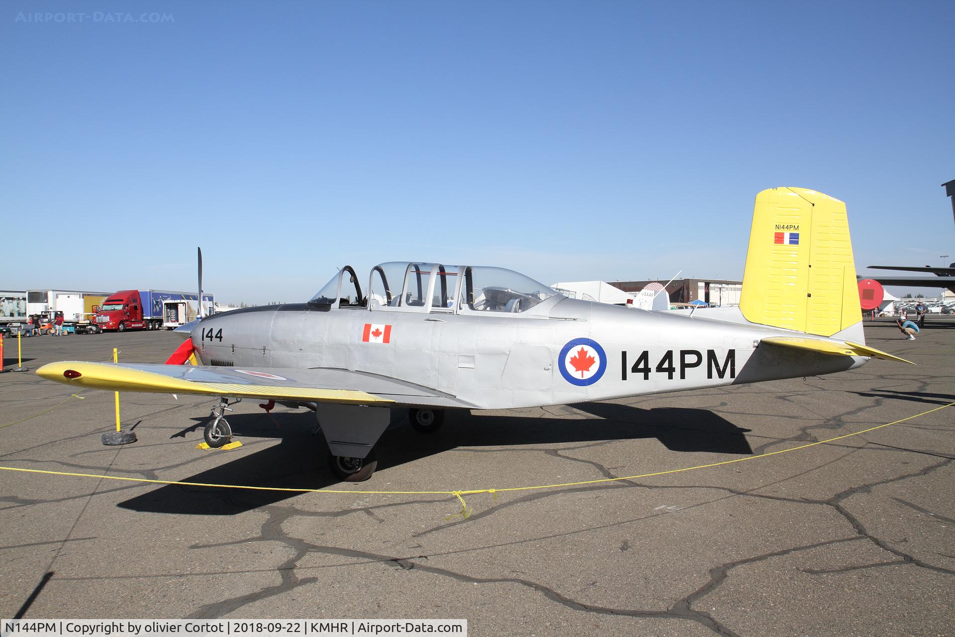 N144PM, 1957 Beech T-34B C/N 144097, 2018 airshow