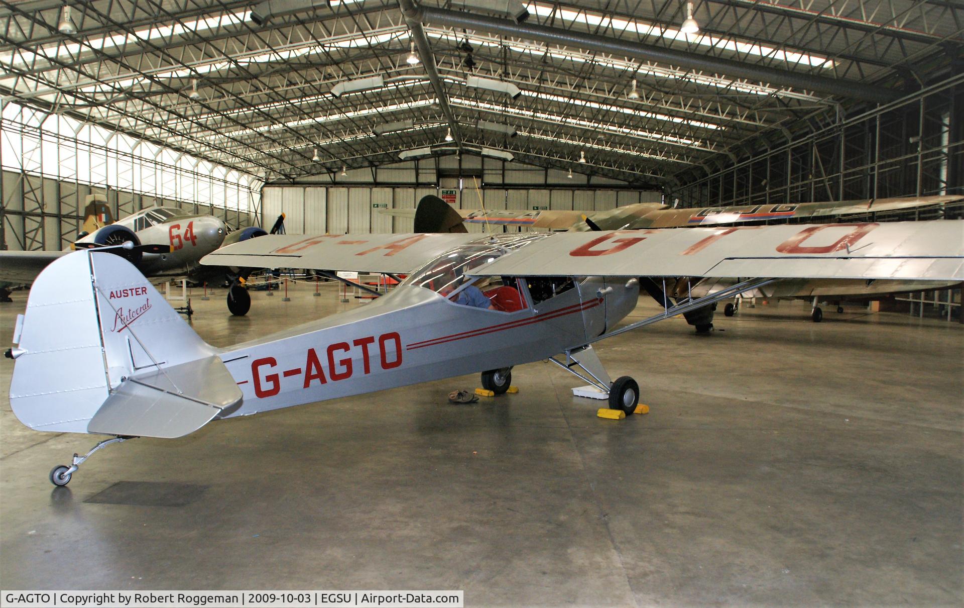 G-AGTO, 1945 Auster J-1 Autocrat C/N 1822, DUXFORD.