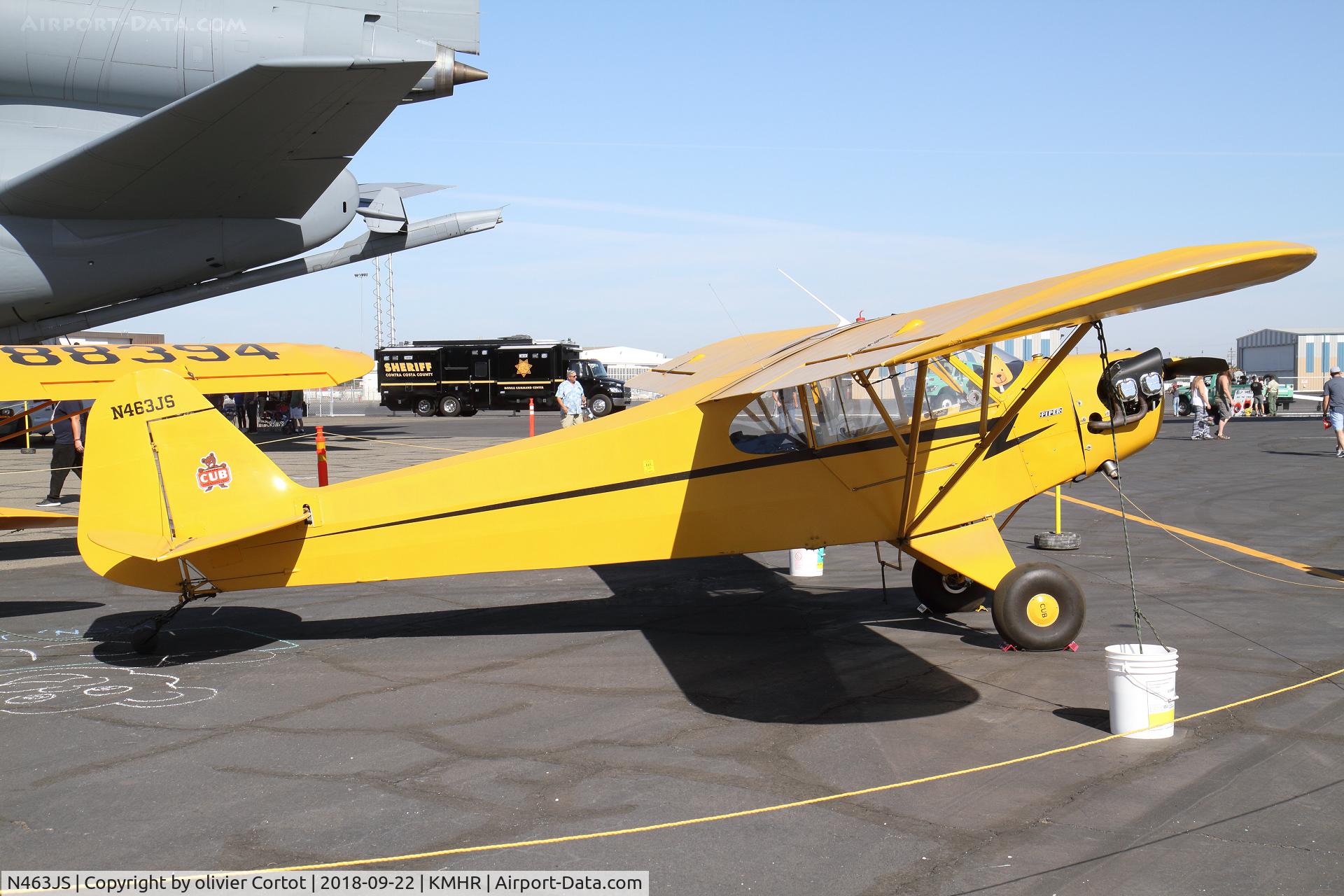 N463JS, 1946 Piper J3C-65 Cub C/N 22275, 2018 airshow