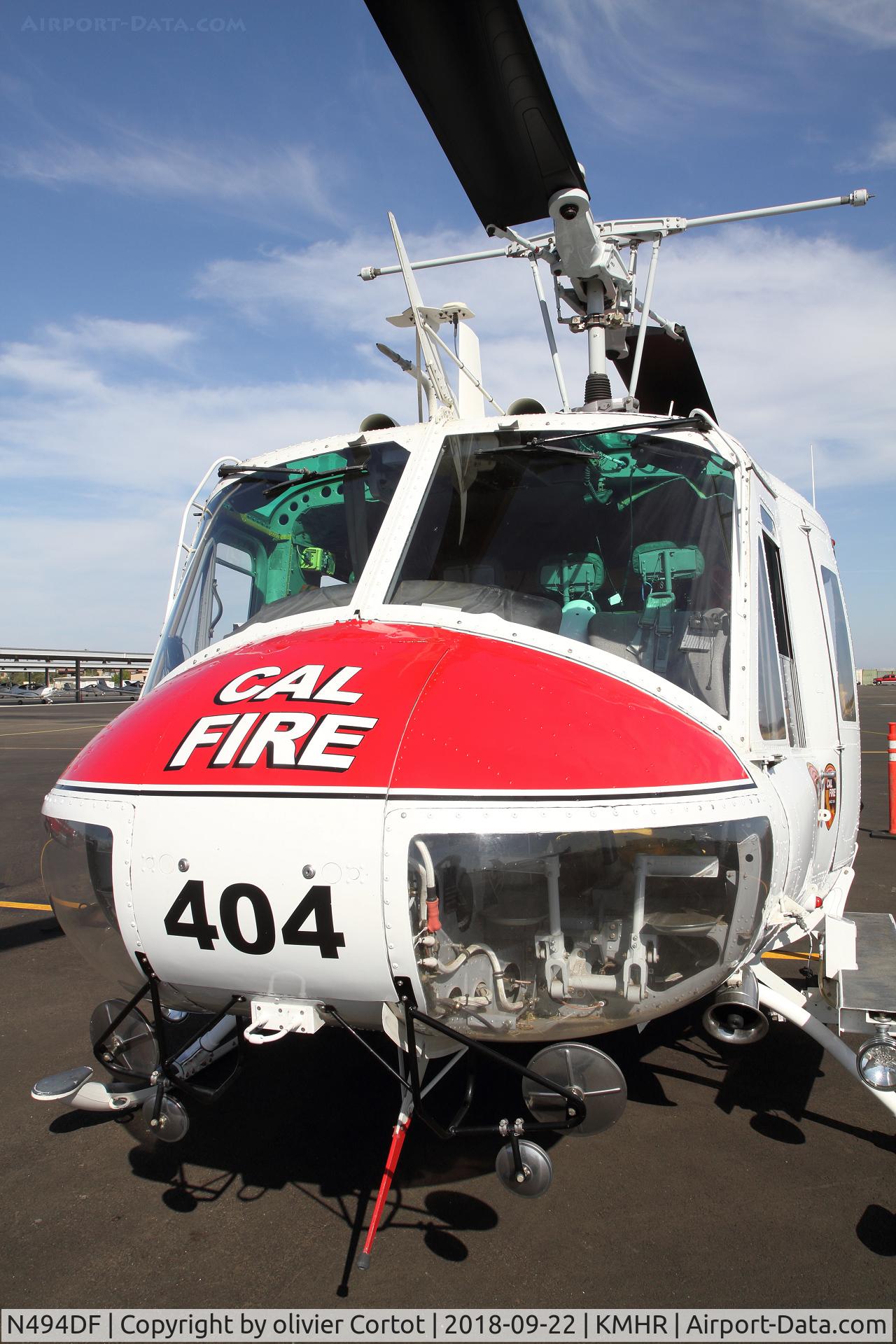N494DF, 1969 Bell EH-1X Iroquois C/N 11303, 2018 airshow