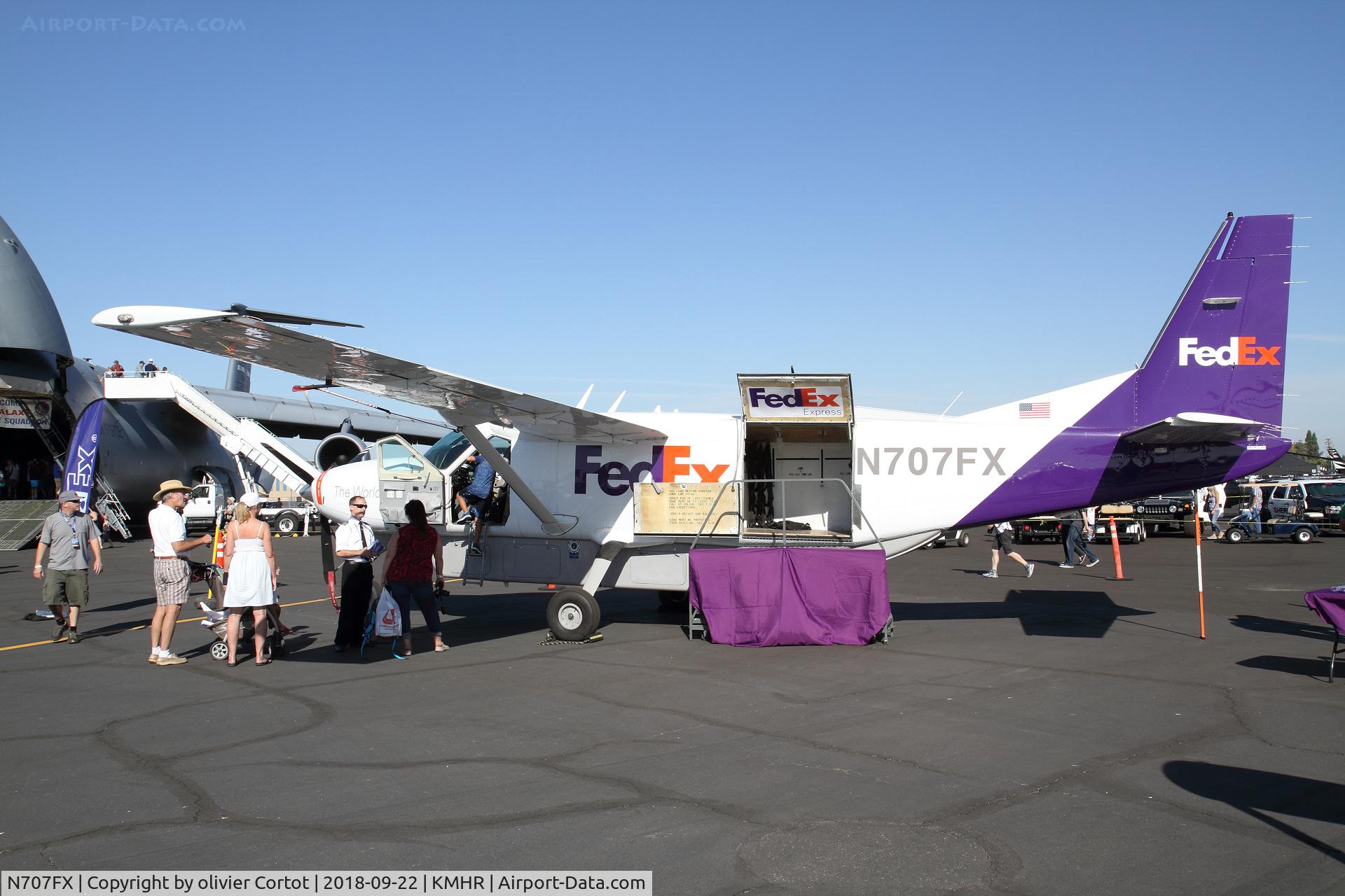 N707FX, 1995 Cessna 208B Grand Caravan C/N 208B0427, 2018 airshow