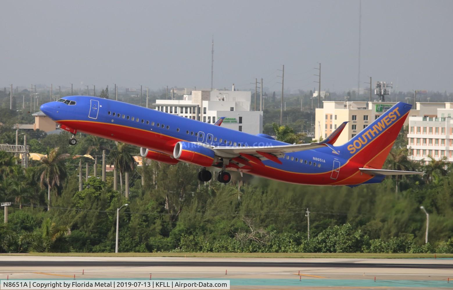 N8651A, 2014 Boeing 737-8H4 C/N 36920, FLL spotting 2019