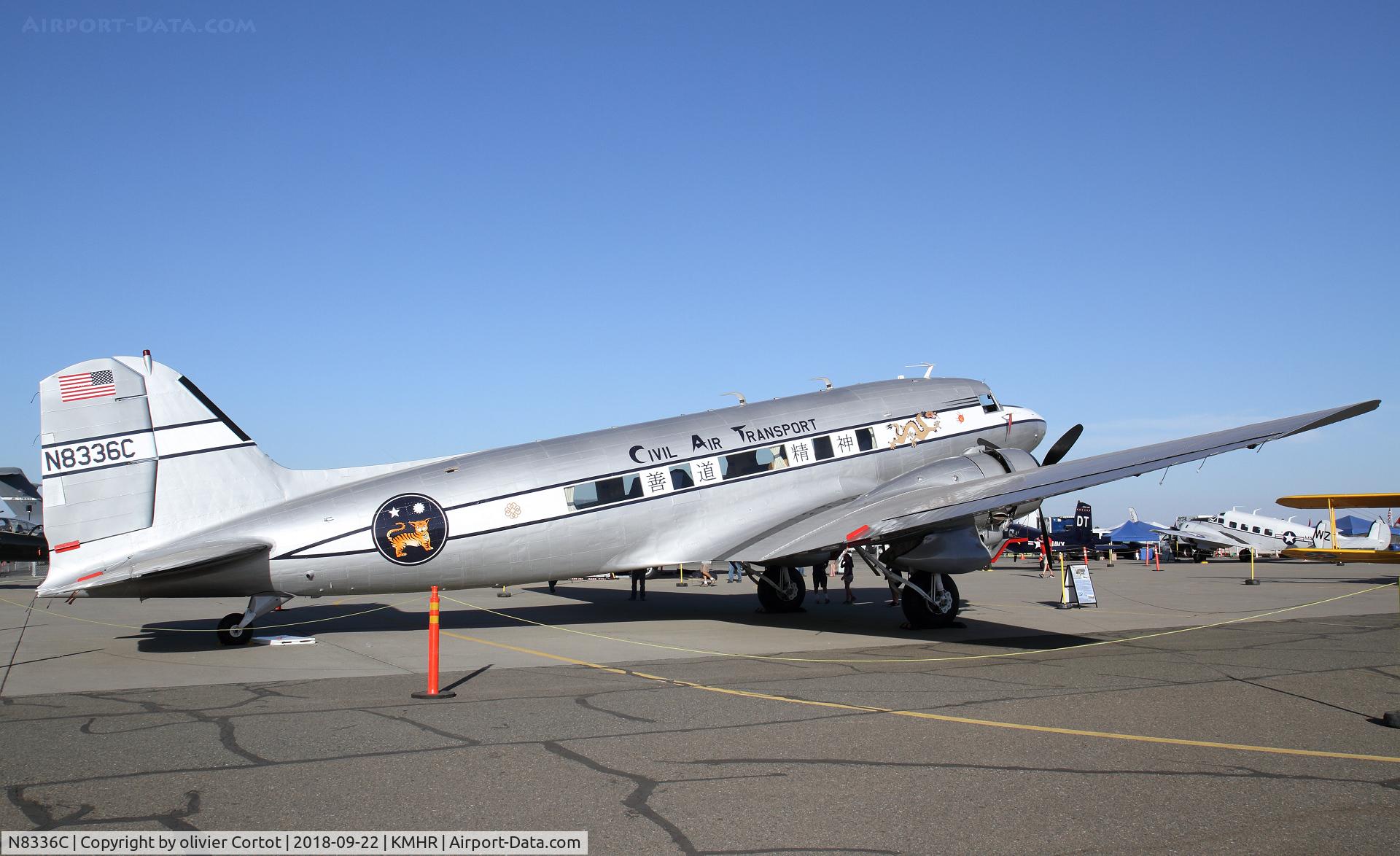 N8336C, 1942 Douglas DC-53-DO C/N 7313, beautiful livery