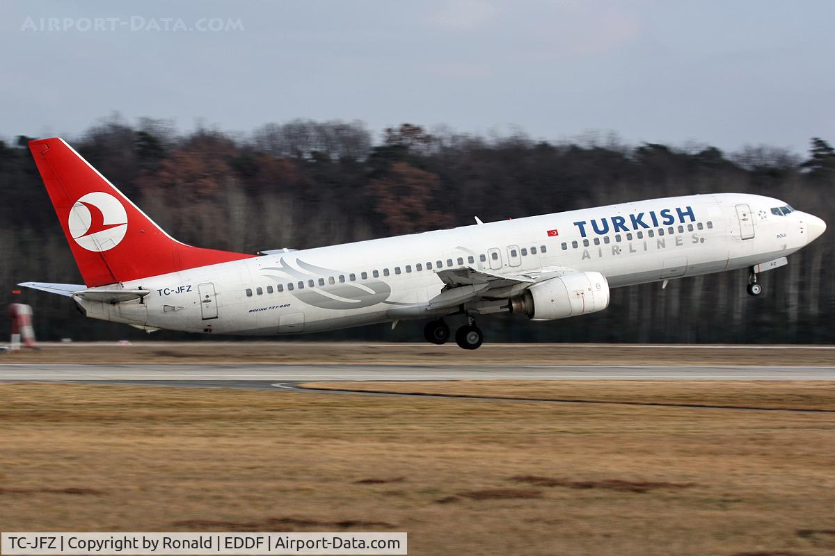 TC-JFZ, 2000 Boeing 737-8F2 C/N 29784, at fra