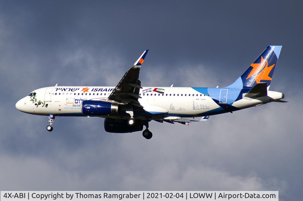 4X-ABI, 2016 Airbus A320-232 C/N 7110, Israir Airbus A320