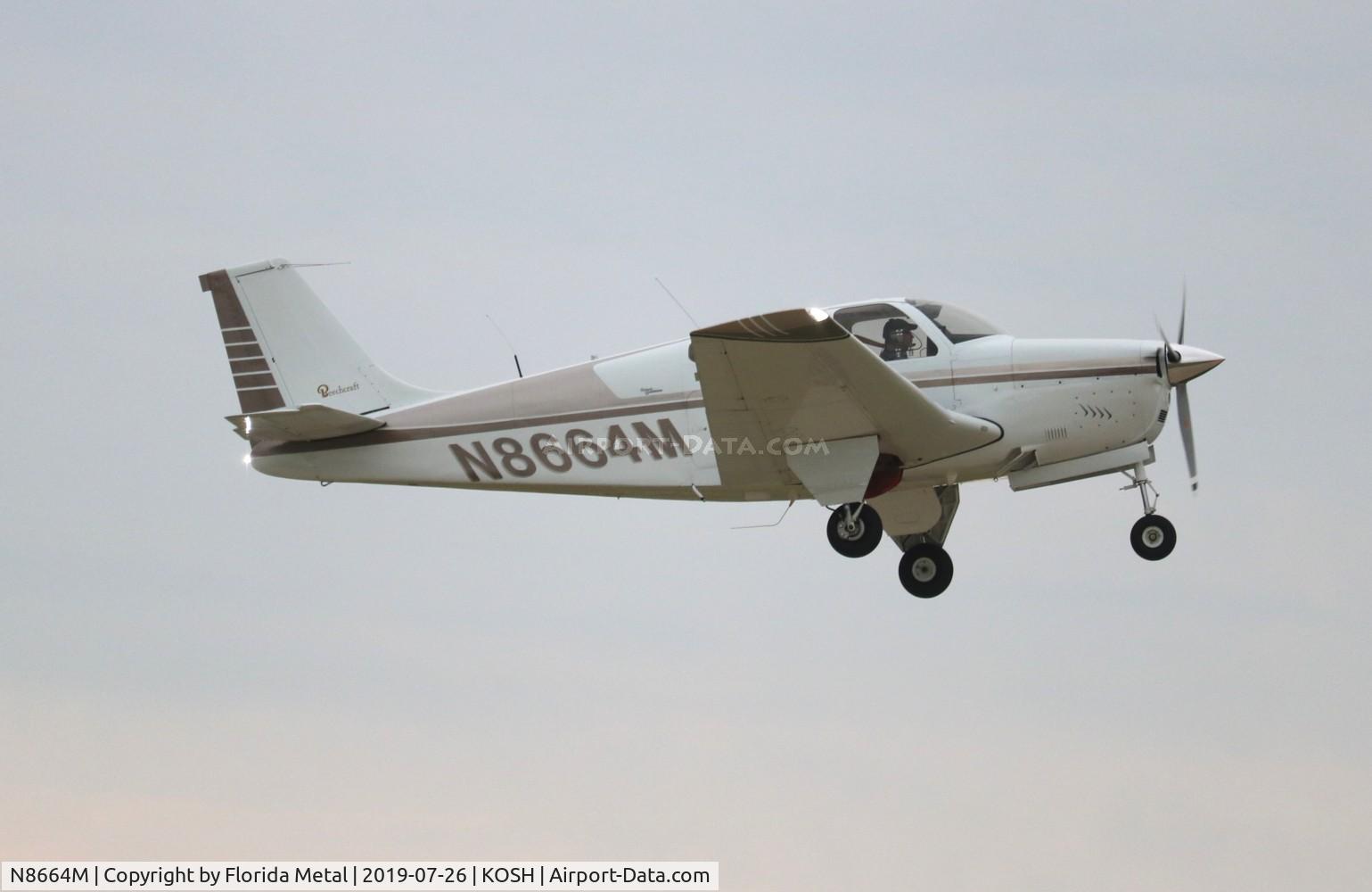 N8664M, 1963 Beech 35-B33 Debonair C/N CD-683, EAA OSH 2019