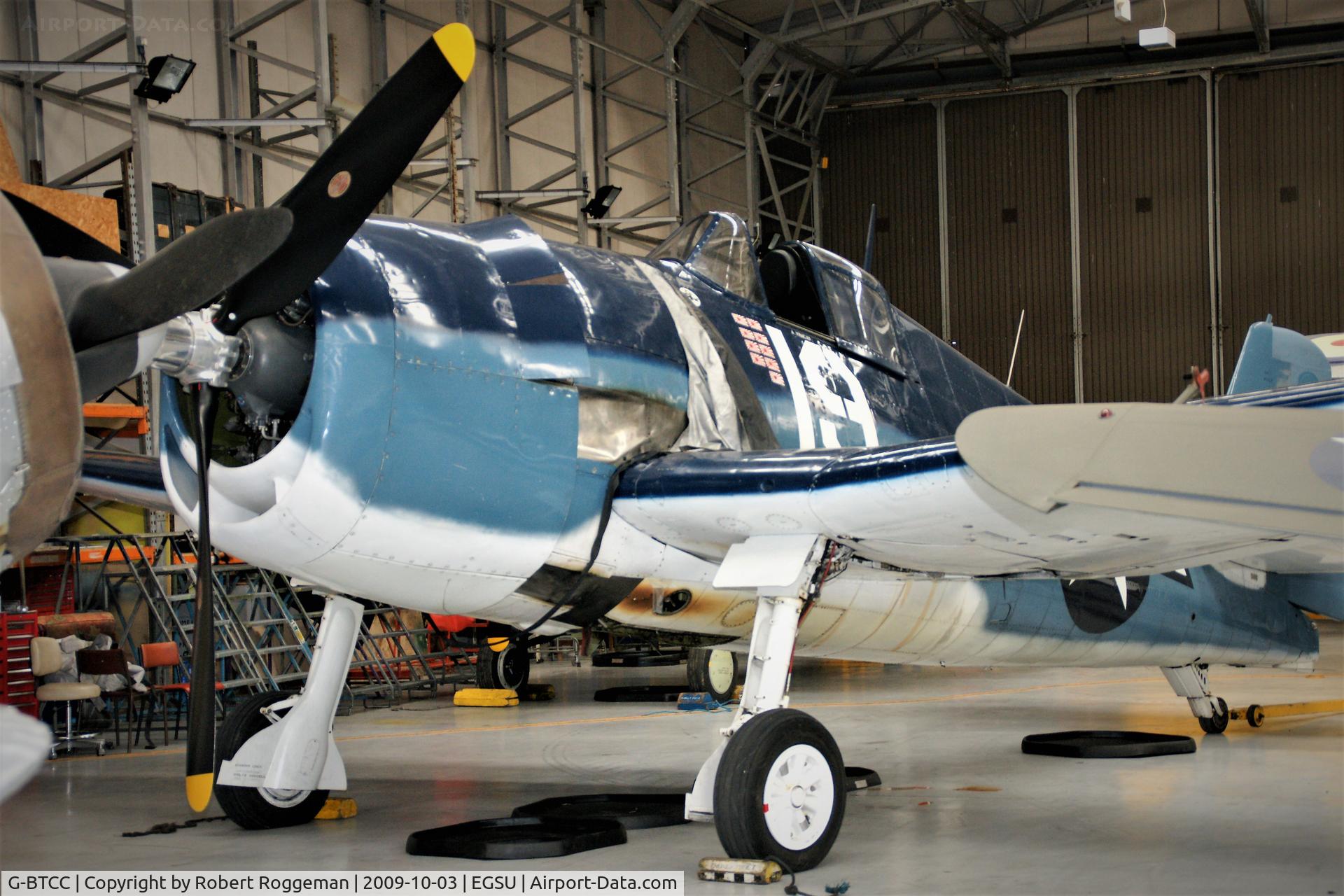 G-BTCC, 1944 Grumman F6F-5K Hellcat. C/N A-1733, 19. Imperial War Museum, Duxford. FIGHTER COLLECTION.