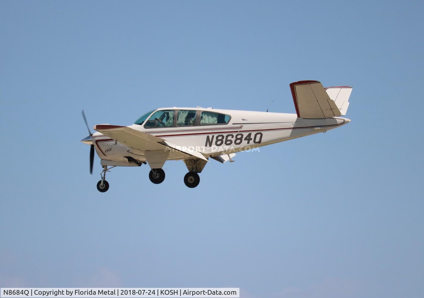 N8684Q, 1964 Beech S35 Bonanza C/N D-7688, EAA OSH 2018