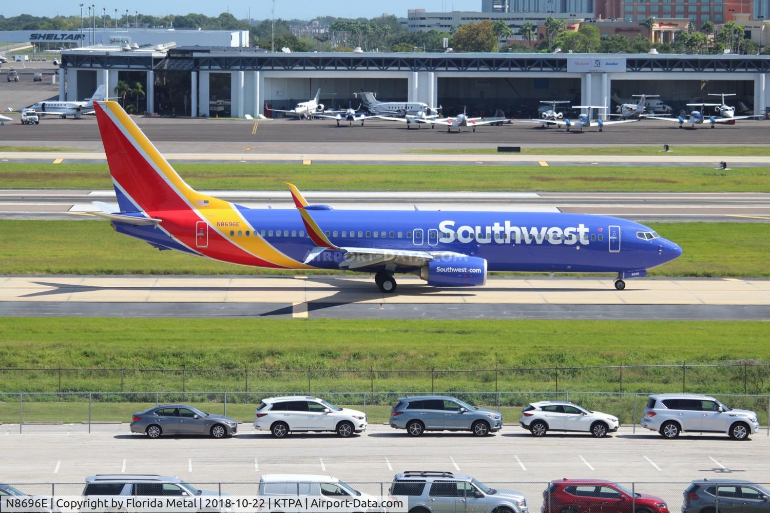 N8696E, 2016 Boeing 737-8H4 C/N 36678, TPA spotting 2018