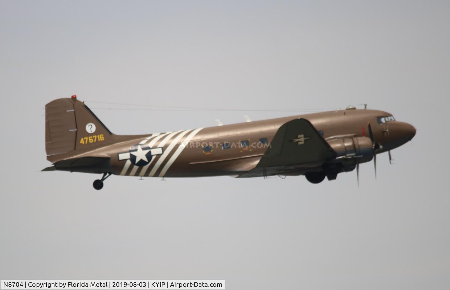 N8704, 1944 Douglas DC3C-S4C4G (TC-47B-30-DK) C/N 33048, TOM YIP 2019