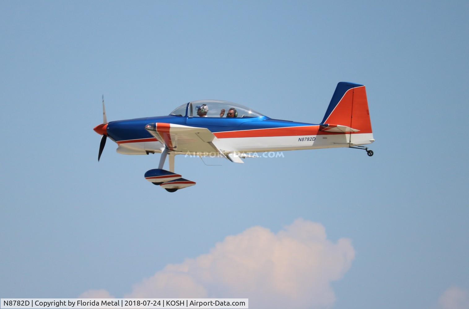 N8782D, 2013 Vans RV-8 C/N 83167, EAA OSH 2018