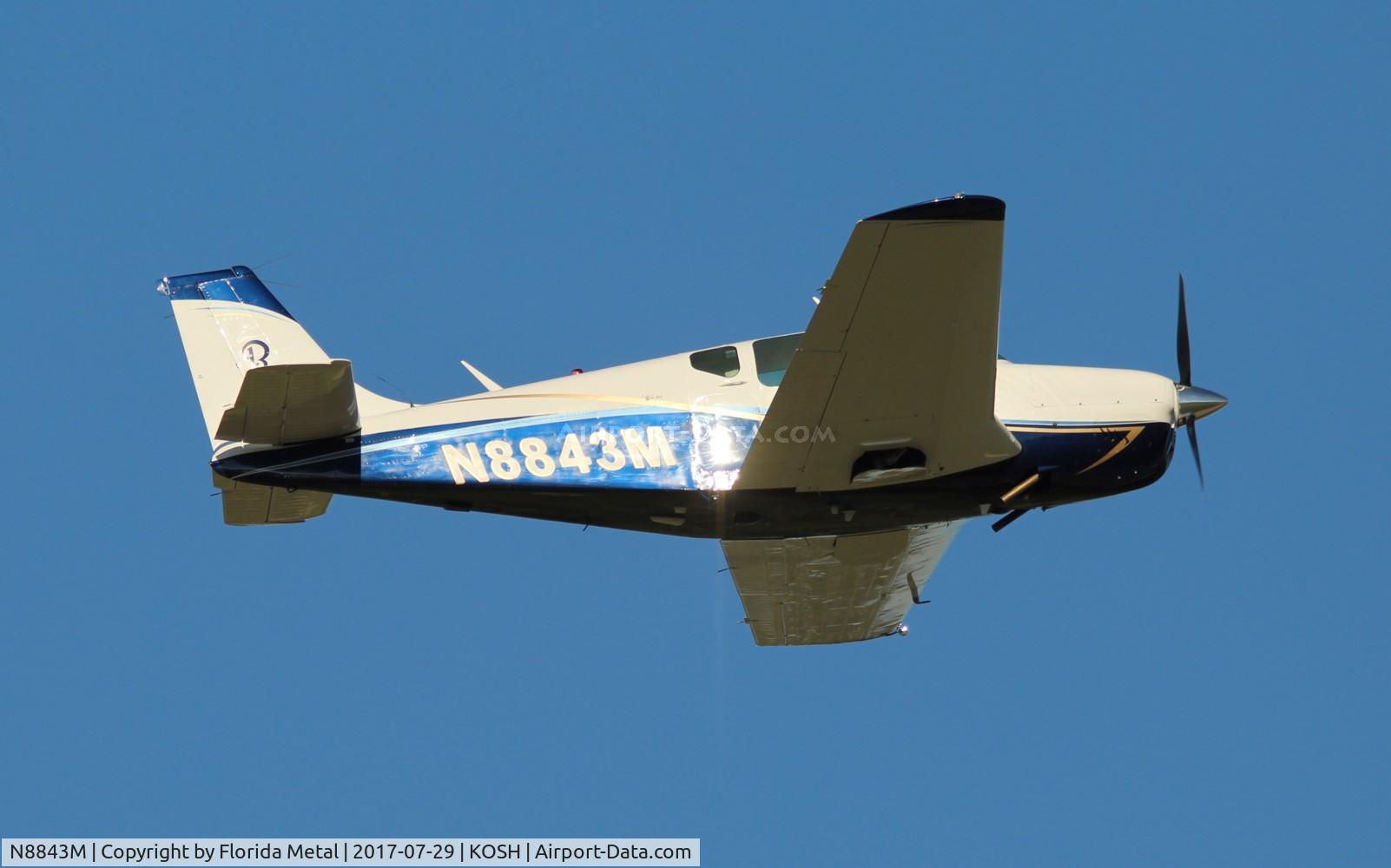 N8843M, 1964 Beech 35-B33 Debonair C/N CD-739, EAA OSH 2017