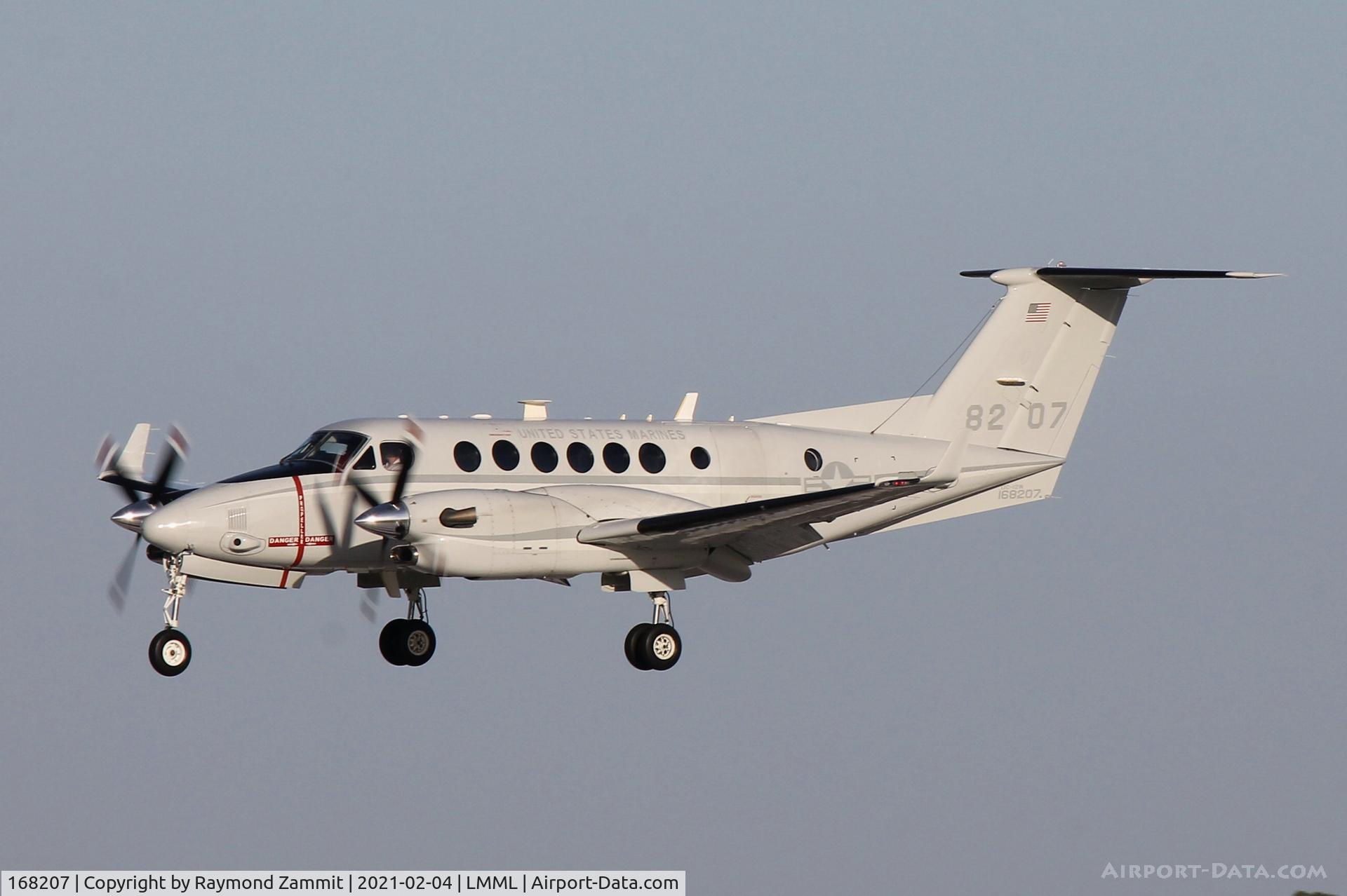 168207, 2009 Hawker Beechcraft UC-12W Huron C/N FM-31, Hawker Beechcraft UC-12W Huron 168207 United States Marine Corps